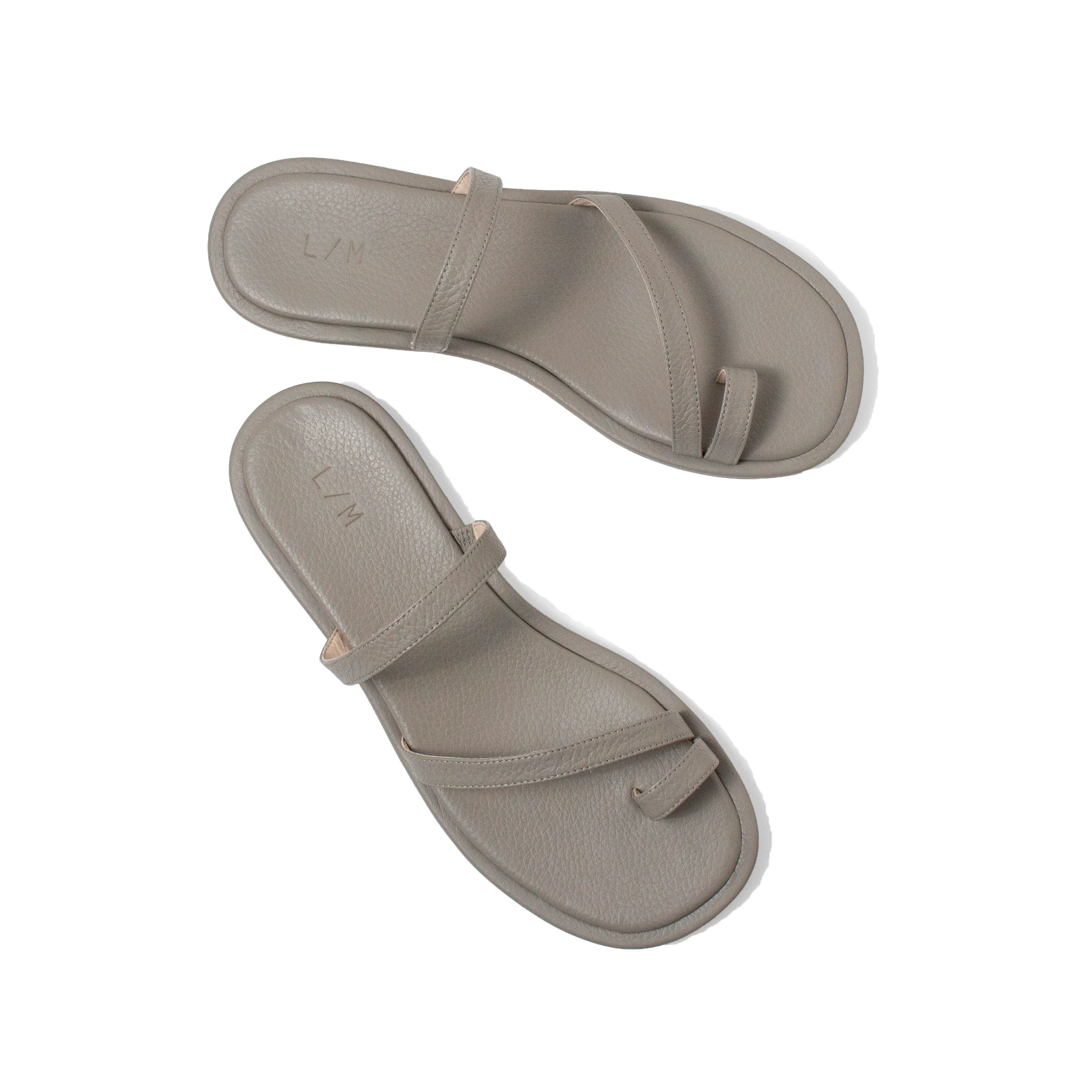 Lauren Manoogian Line Sandal in Stone - Image 2