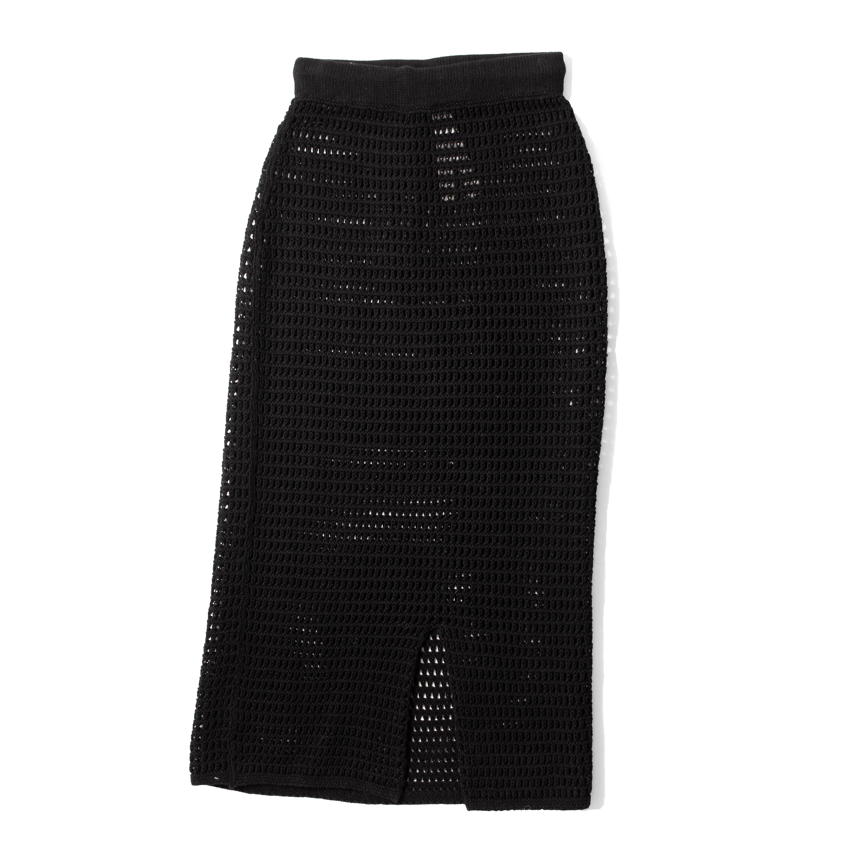 Lauren Manoogian Net Skirt in Black - Image 3