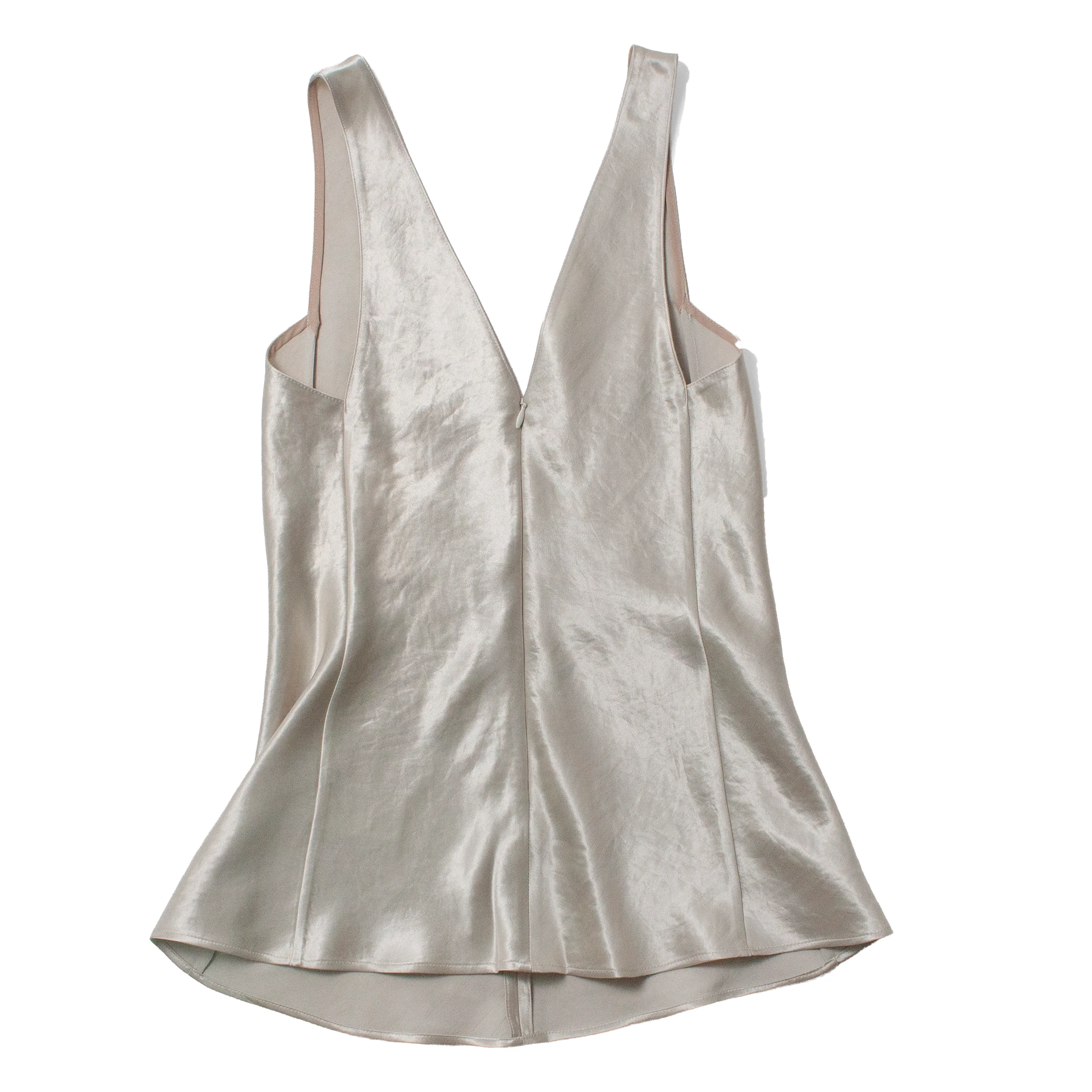 Maria McManus Deep V Tunic in Champagne - Image 3