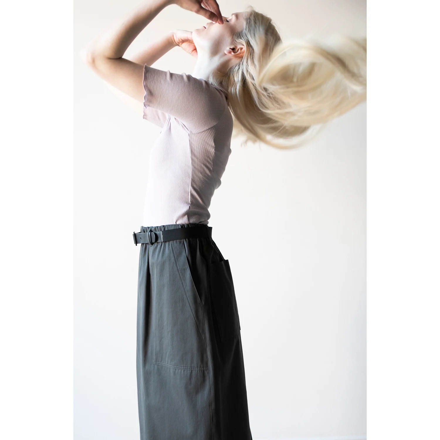 Maryam Nassir Zadeh Coa Belt in Black - Image 5