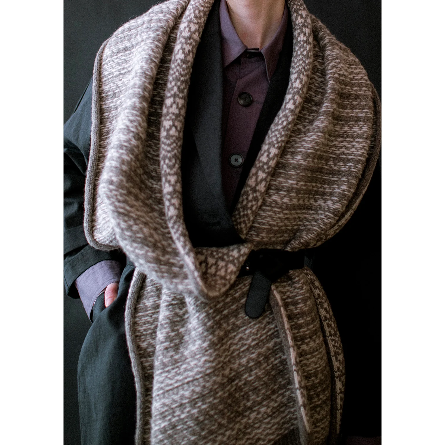 Maryam Nassir Zadeh Coa Belt in Black - Image 6