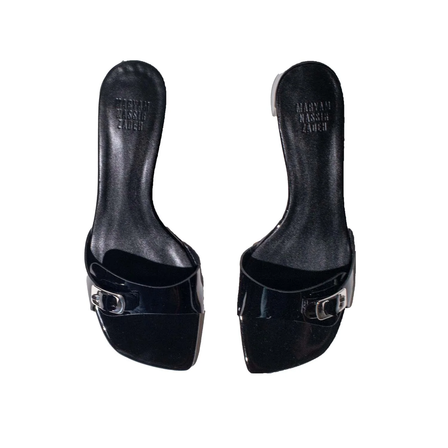 Maryam Nassir Zadeh Zeyna Slide in Black - Image 3