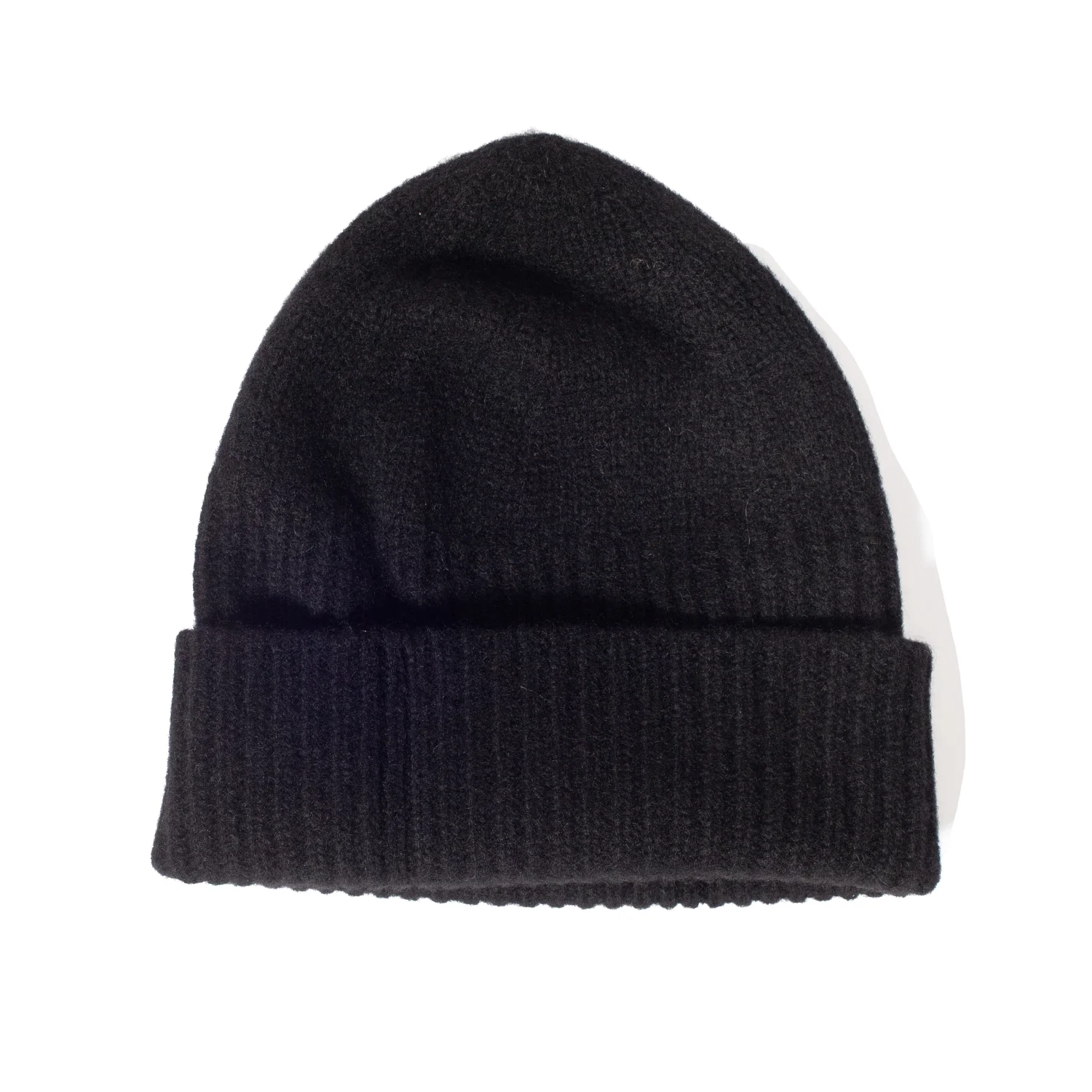 Mature Ha Cashmere x Yak Knit Cap in Black - Image 2
