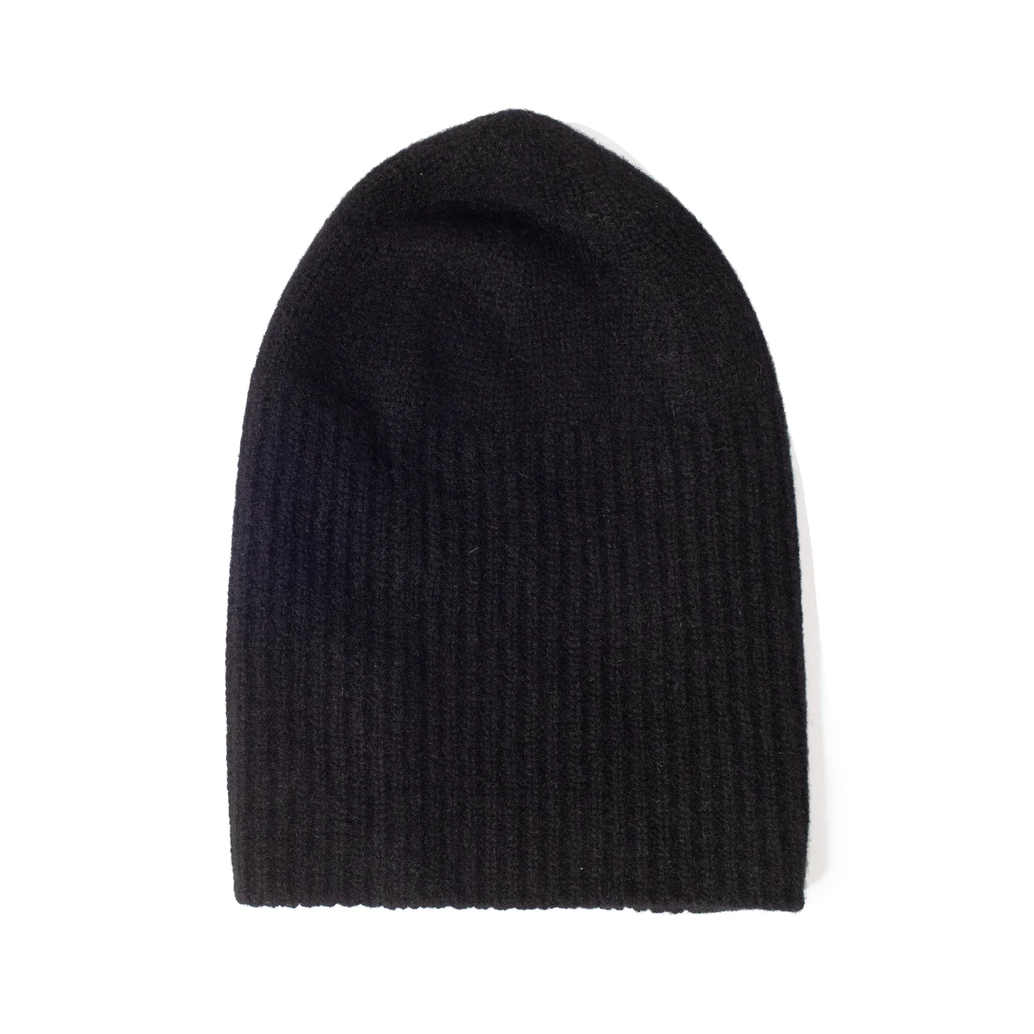 Mature Ha Cashmere x Yak Knit Cap in Black - Image 3