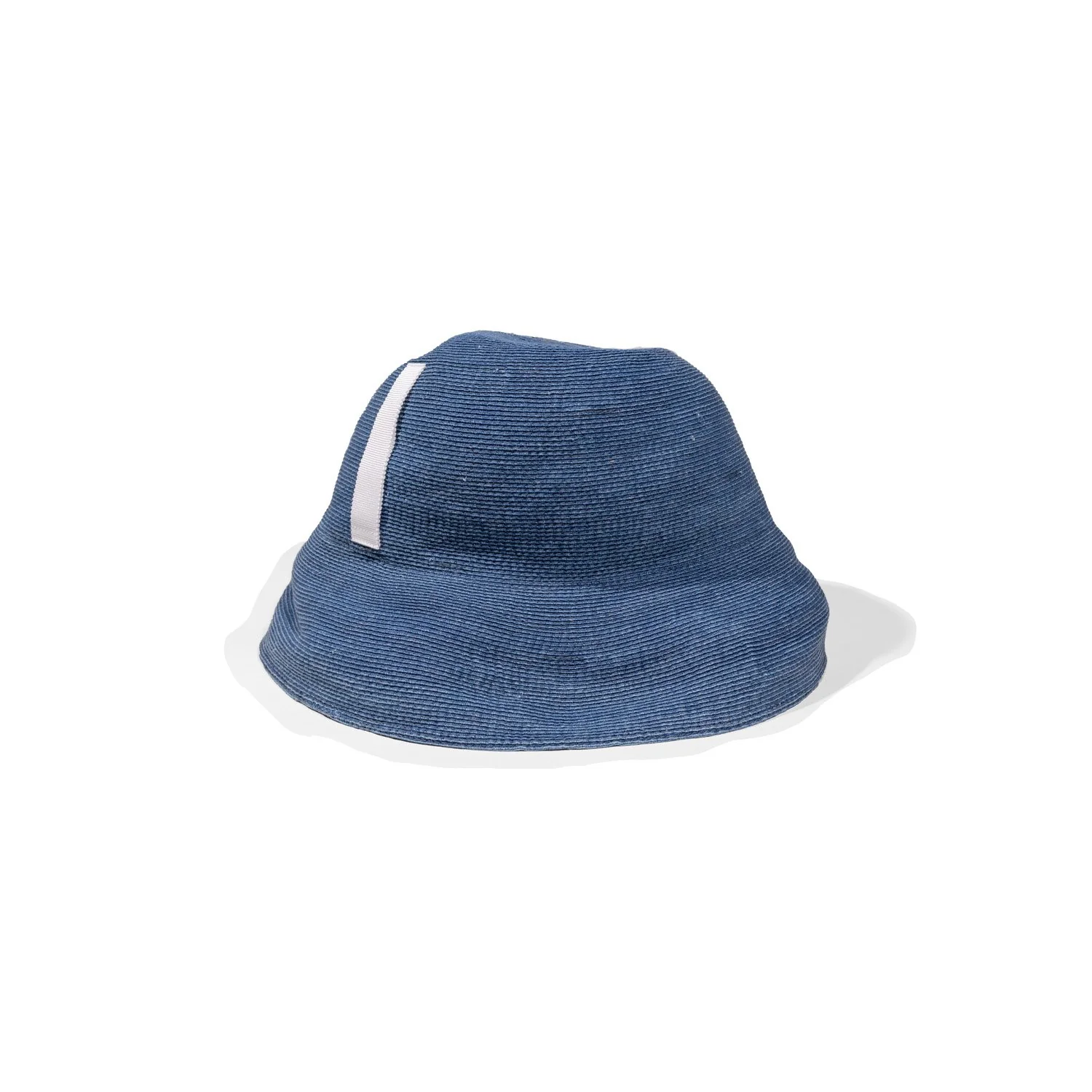Mature Ha Paper Braid Denim Hat - Image 3