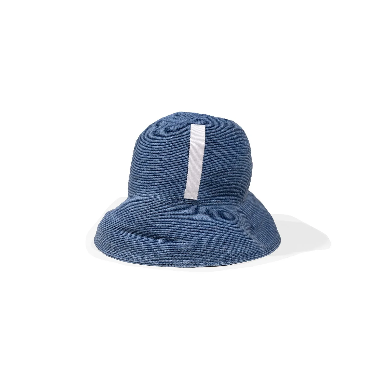 Mature Ha Paper Braid Denim Hat - Image 4
