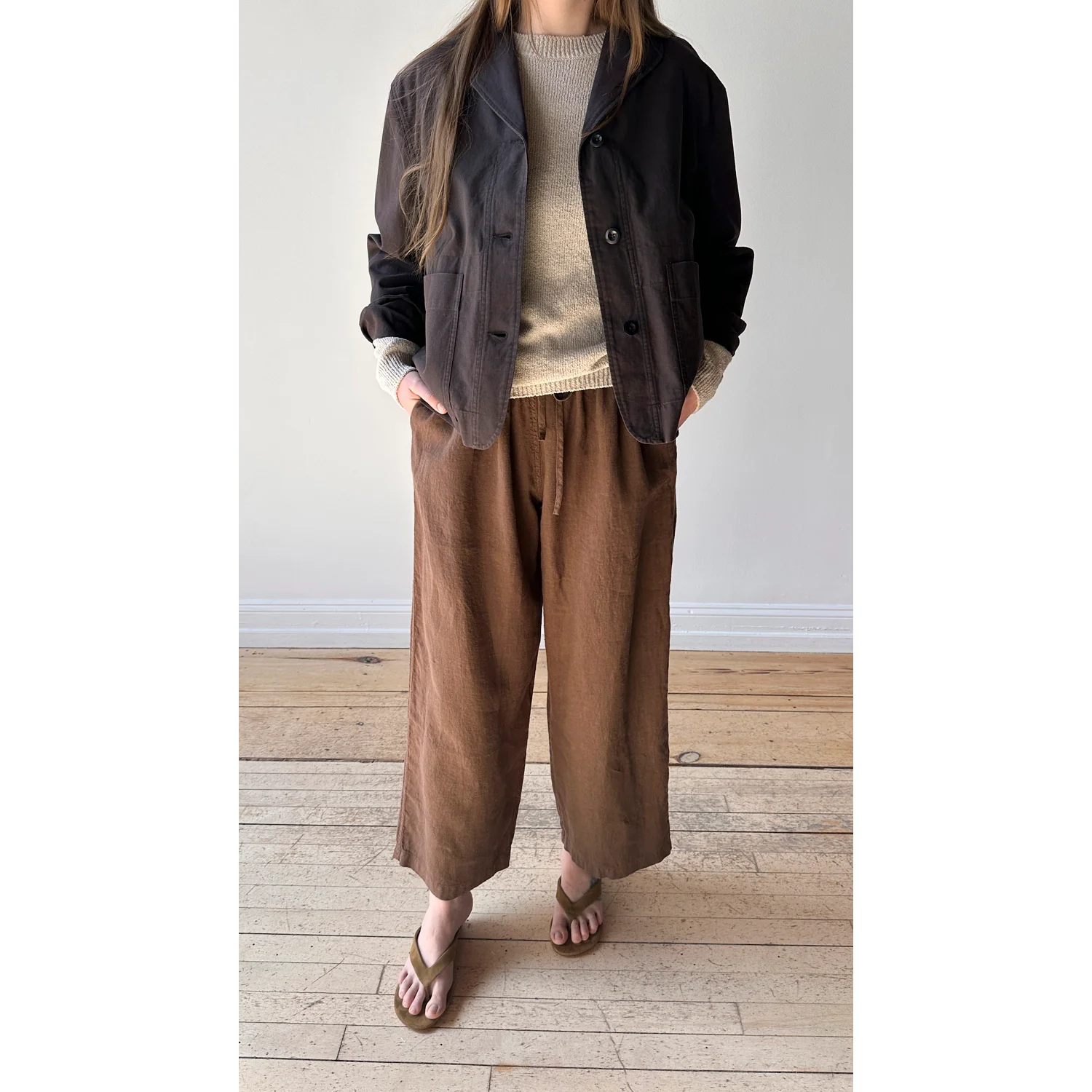 MHL. Field Jacket in Mahogany - Image 6