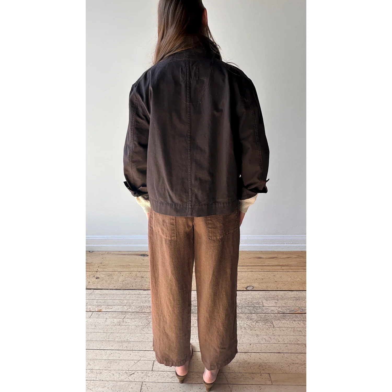 MHL. Field Jacket in Mahogany - Image 7