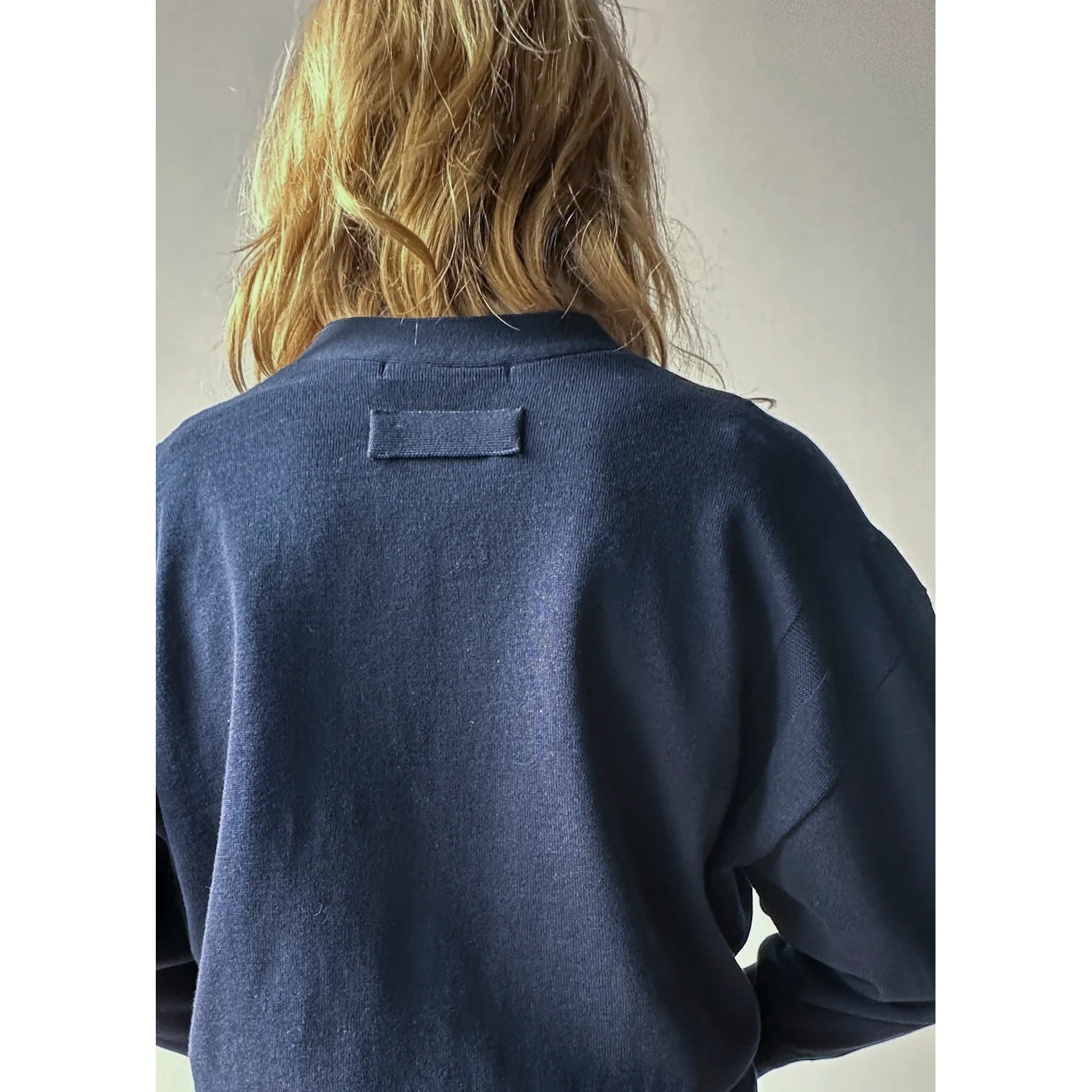 Nicholson & Nicholson Cove Top in Navy - Image 7