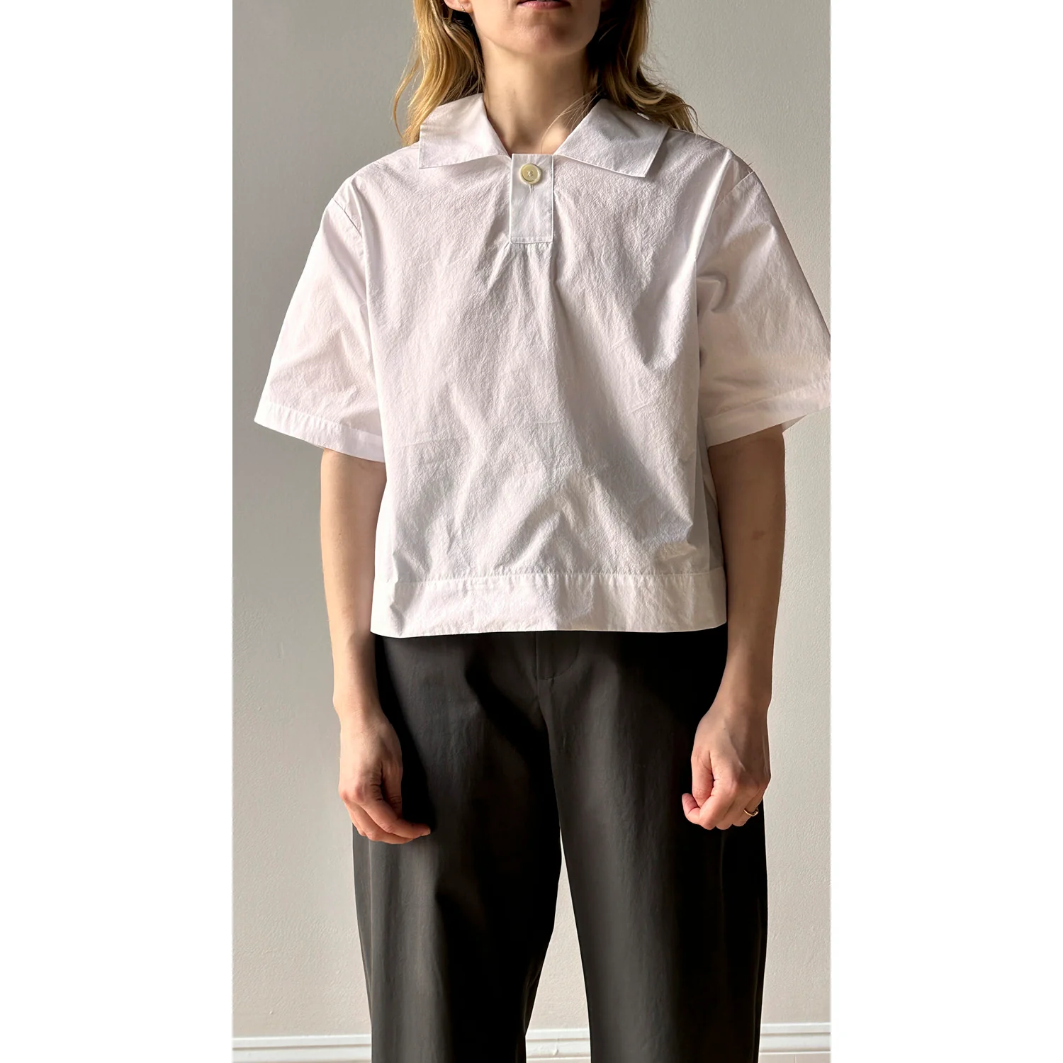 Nicholson & Nicholson Twin Top in White - Image 5