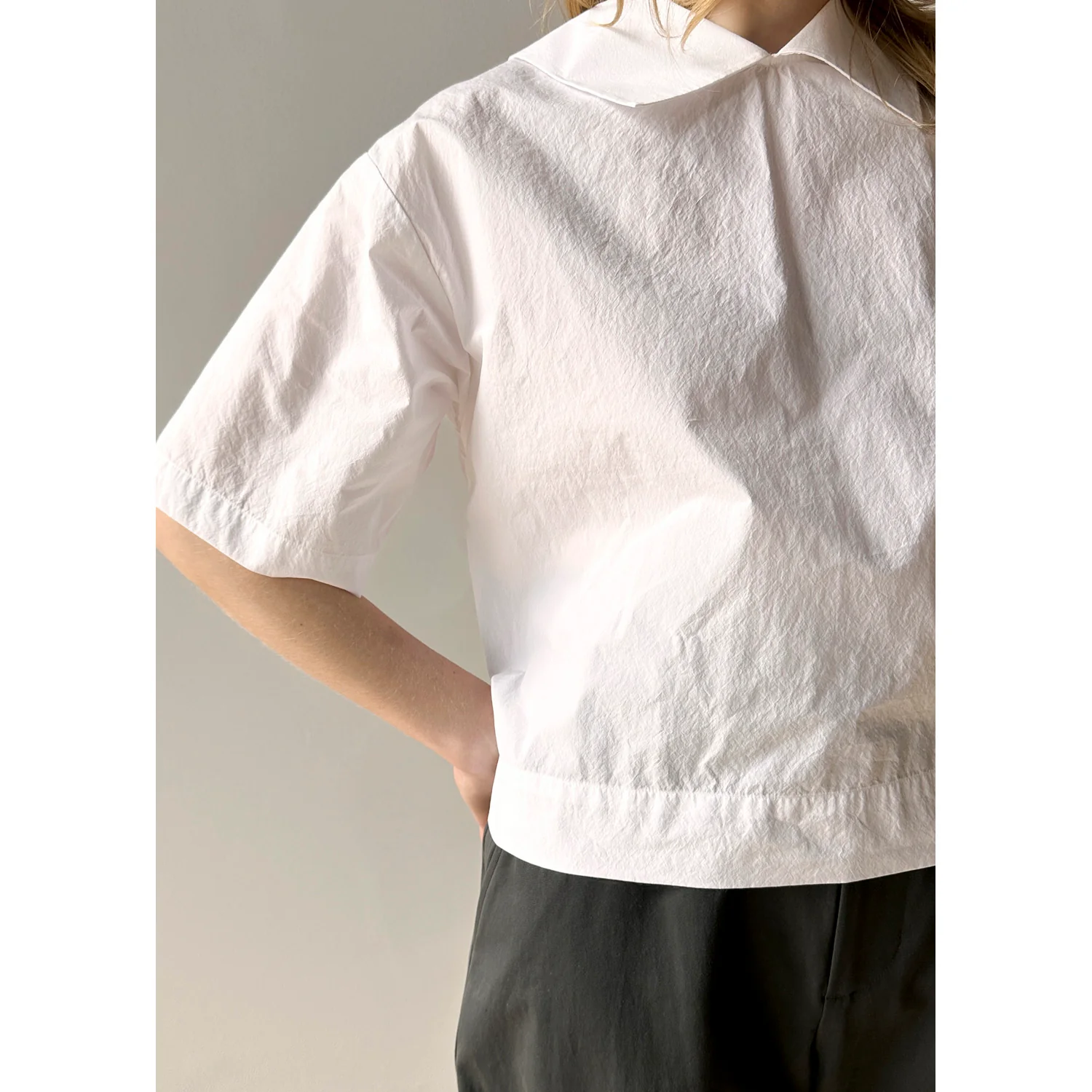 Nicholson & Nicholson Twin Top in White - Image 7