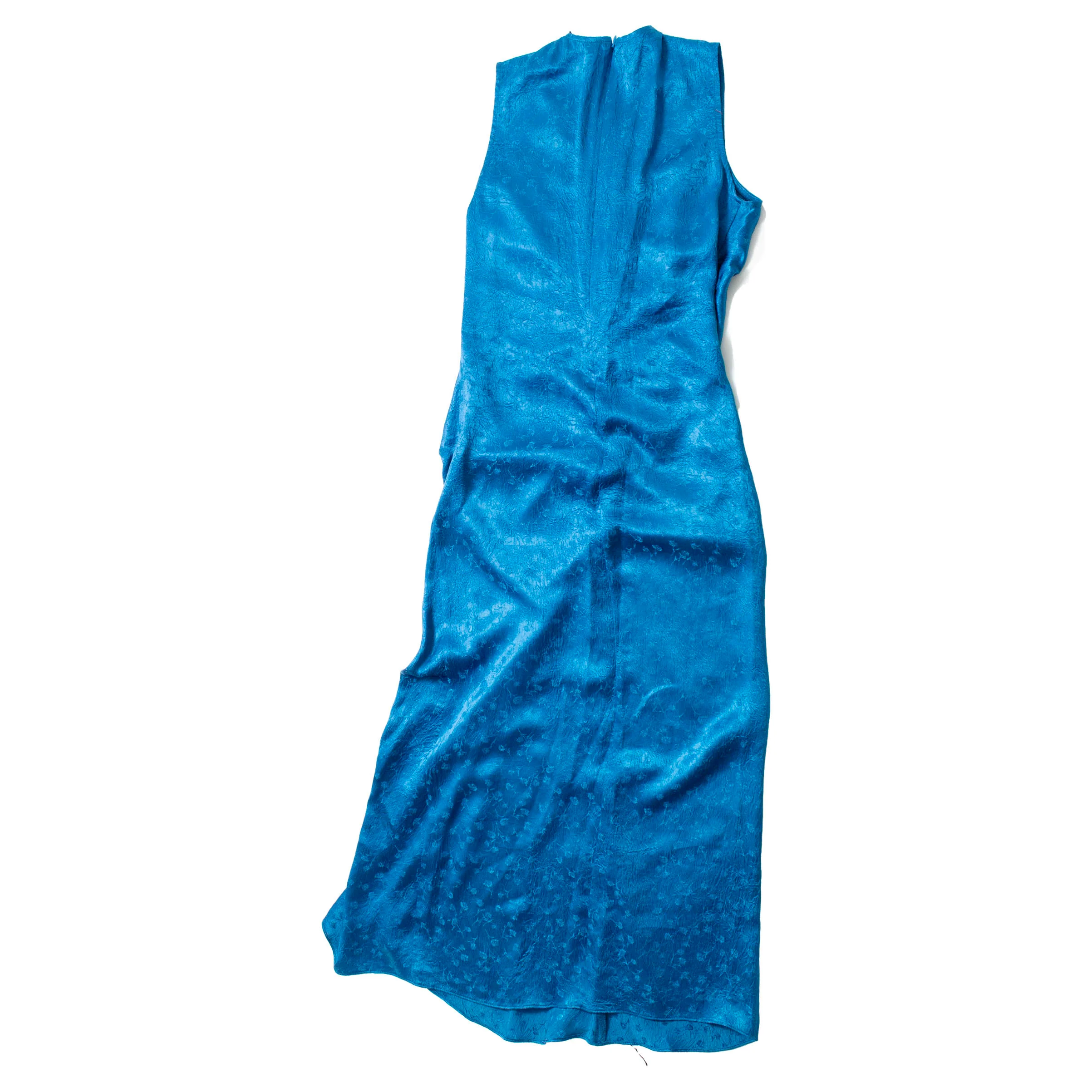 Nomia Gathered Front Dress in Deep Sea - Image 3