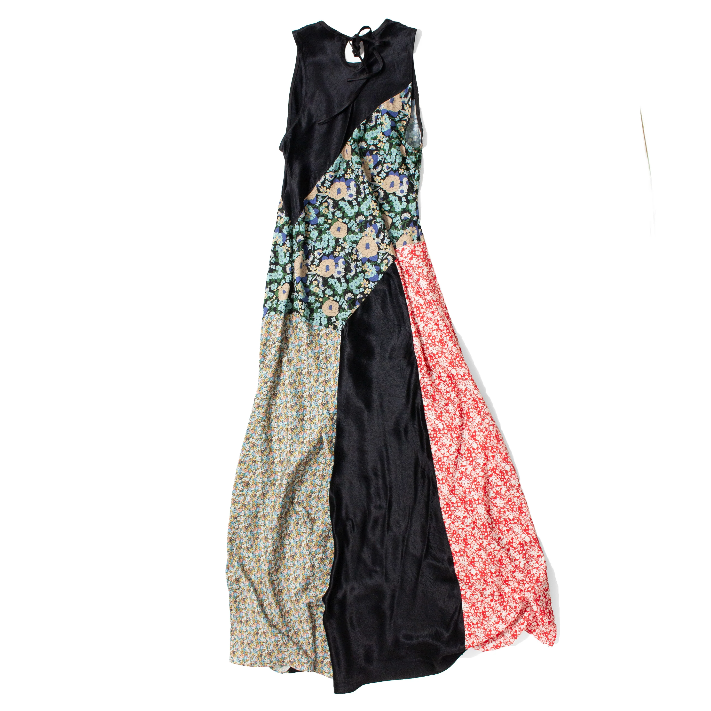 Nomia Combo Bias Maxi Dress in Black Multi - Image 3