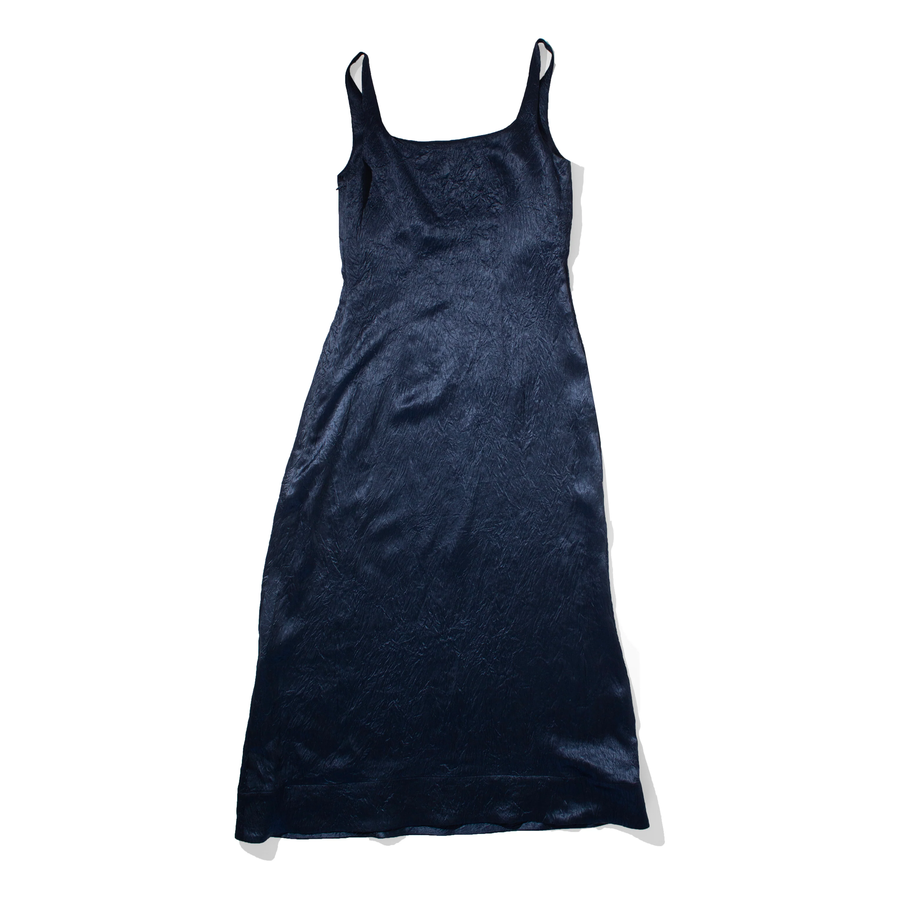 Nomia Square Neck Darted Dress in Midnight - Image 3