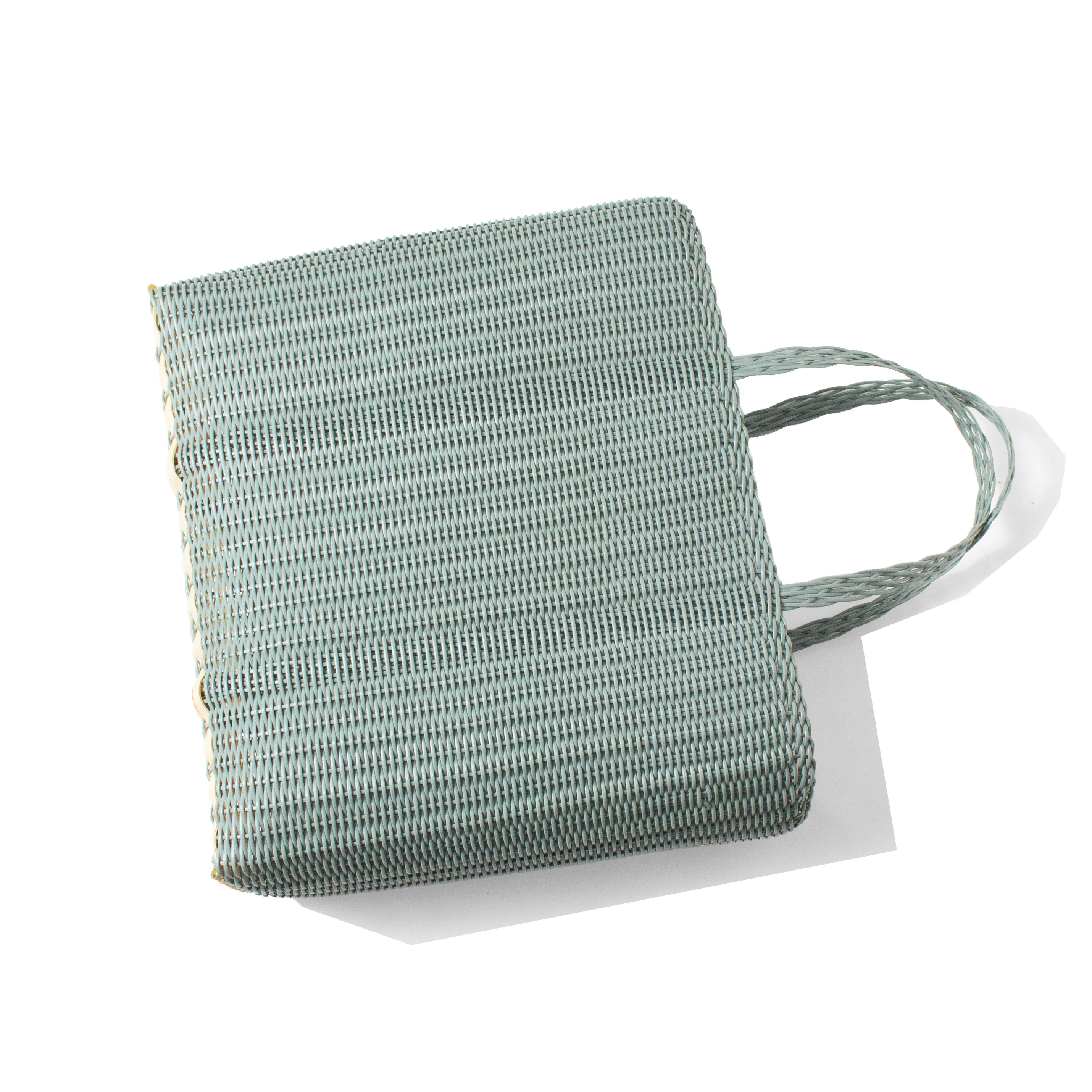 Palorosa Large Flat Basic Tote in Eucalyptus - Image 2