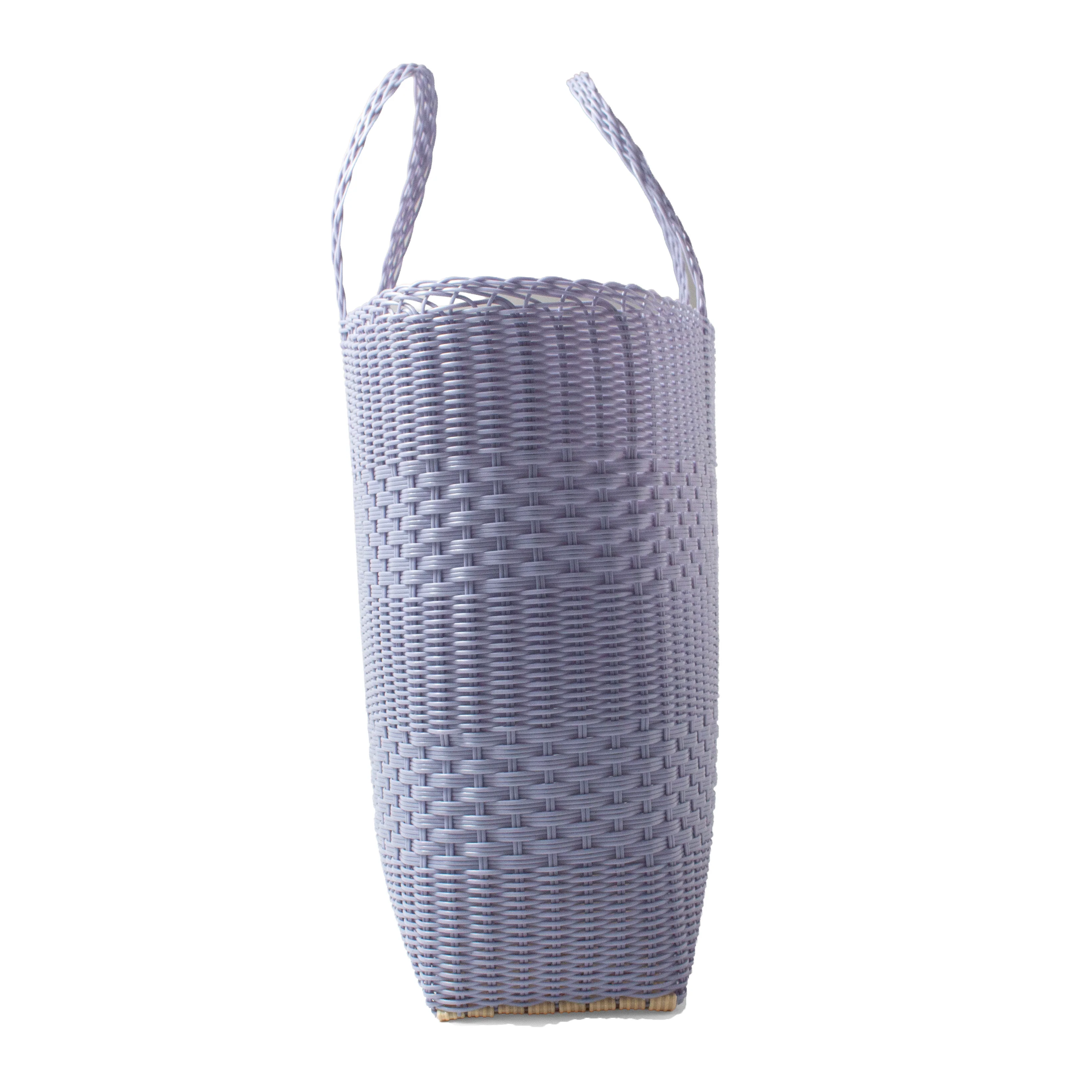 Palorosa Large Lace Basic Tote in Blue Lilac - Image 3