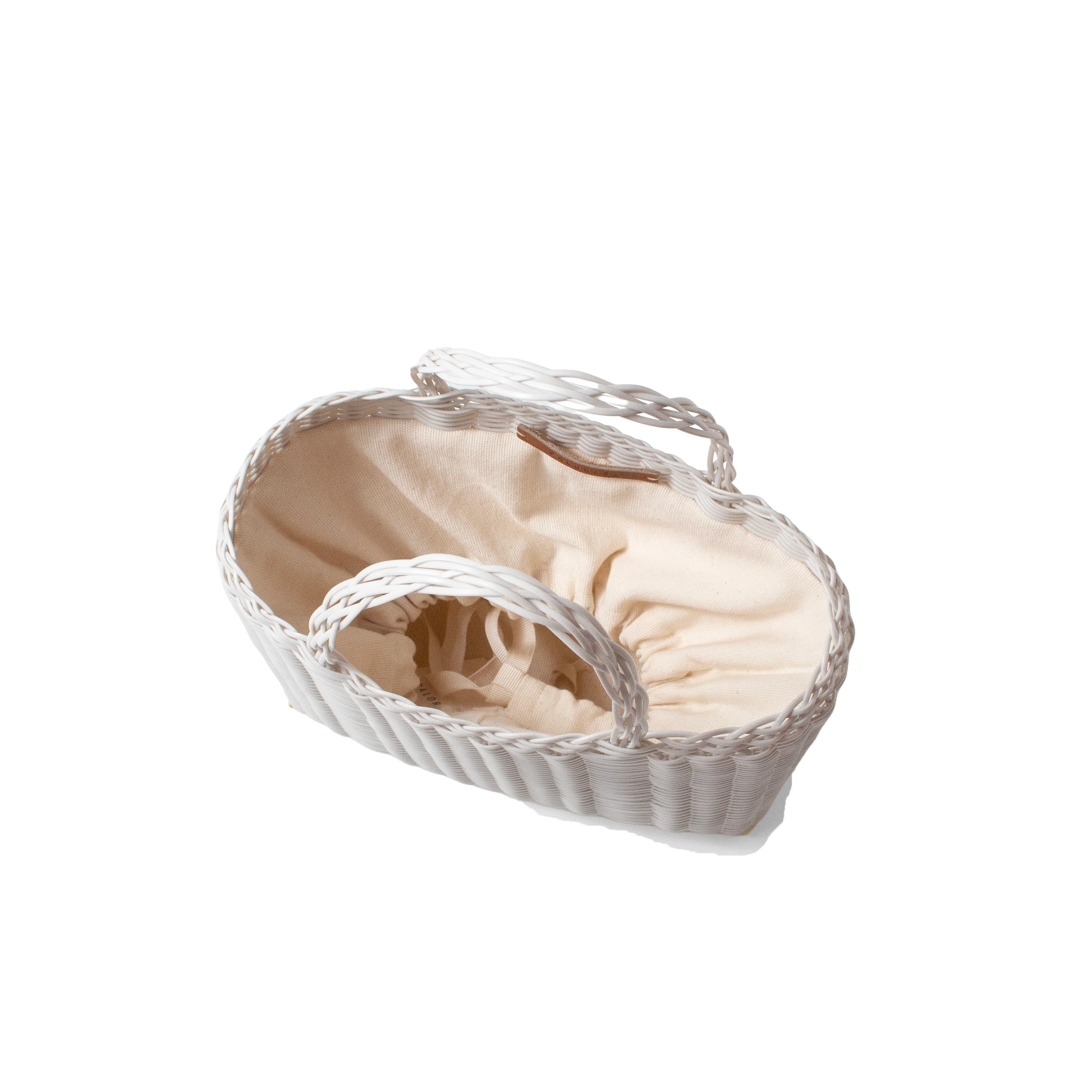 Palorosa Mini Basic Tote in White - Image 3