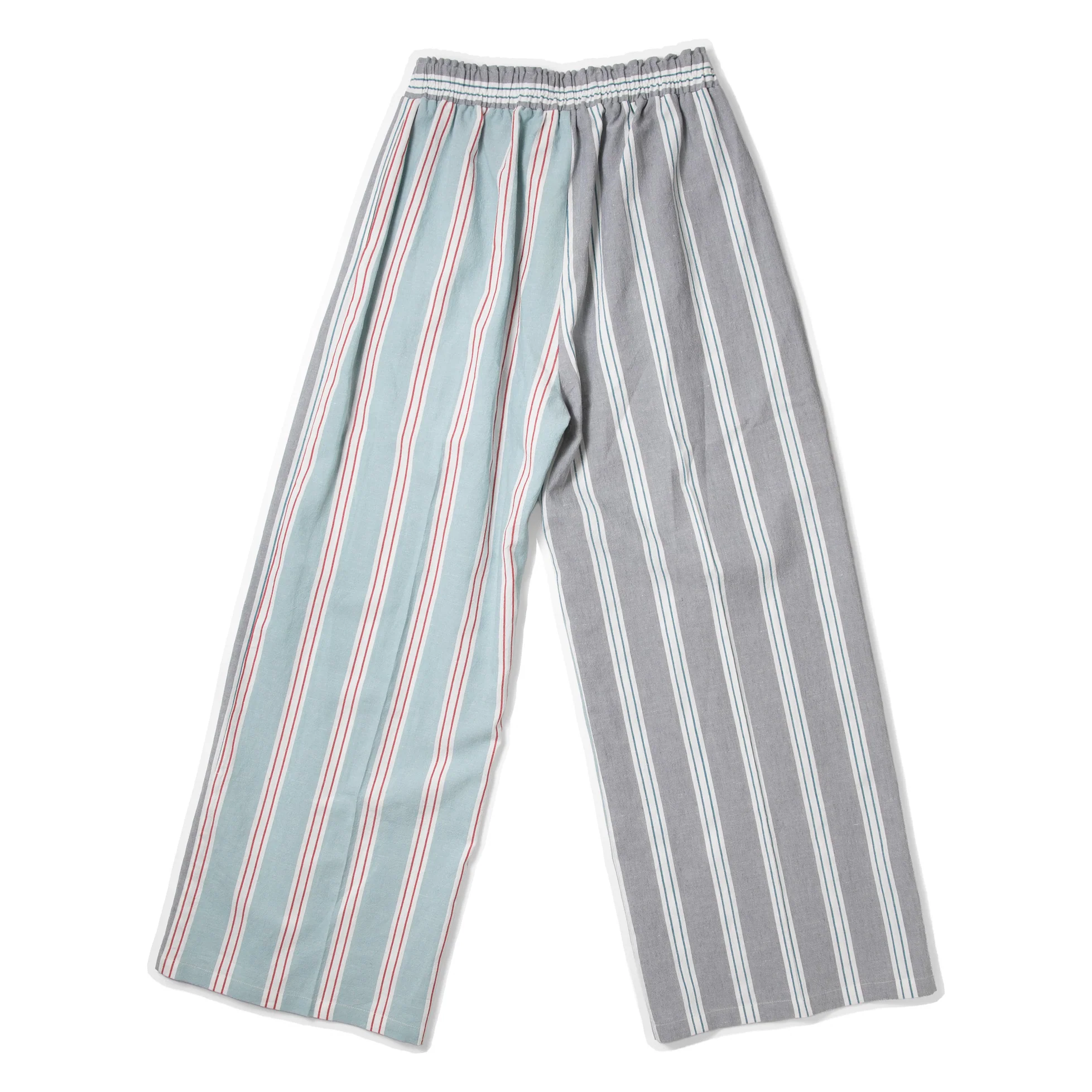 Proche Cabana Stripe Sunday Pant in Dove/Seafoam - Image 3