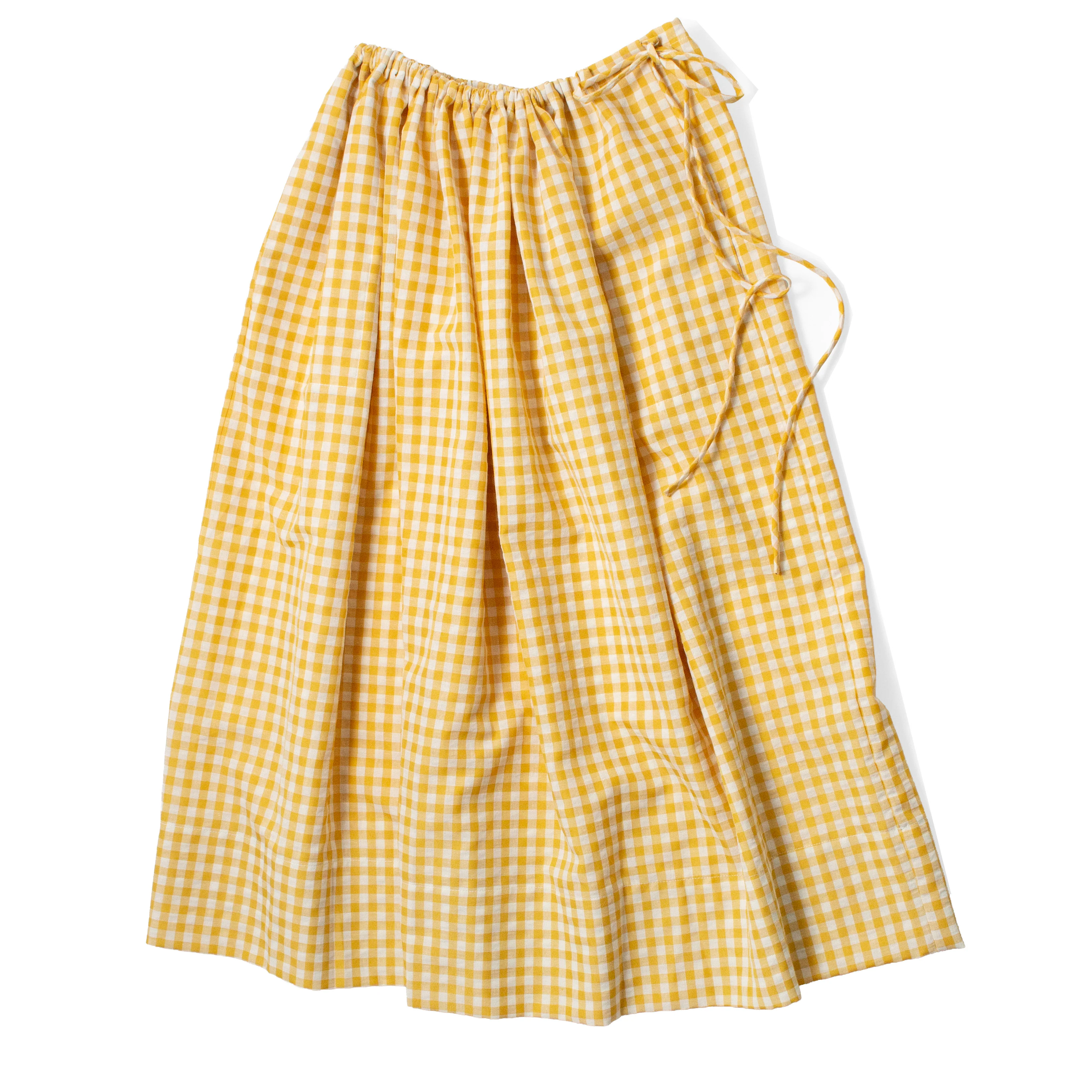 Proche Dirndl Skirt in Butter Yellow - Image 2