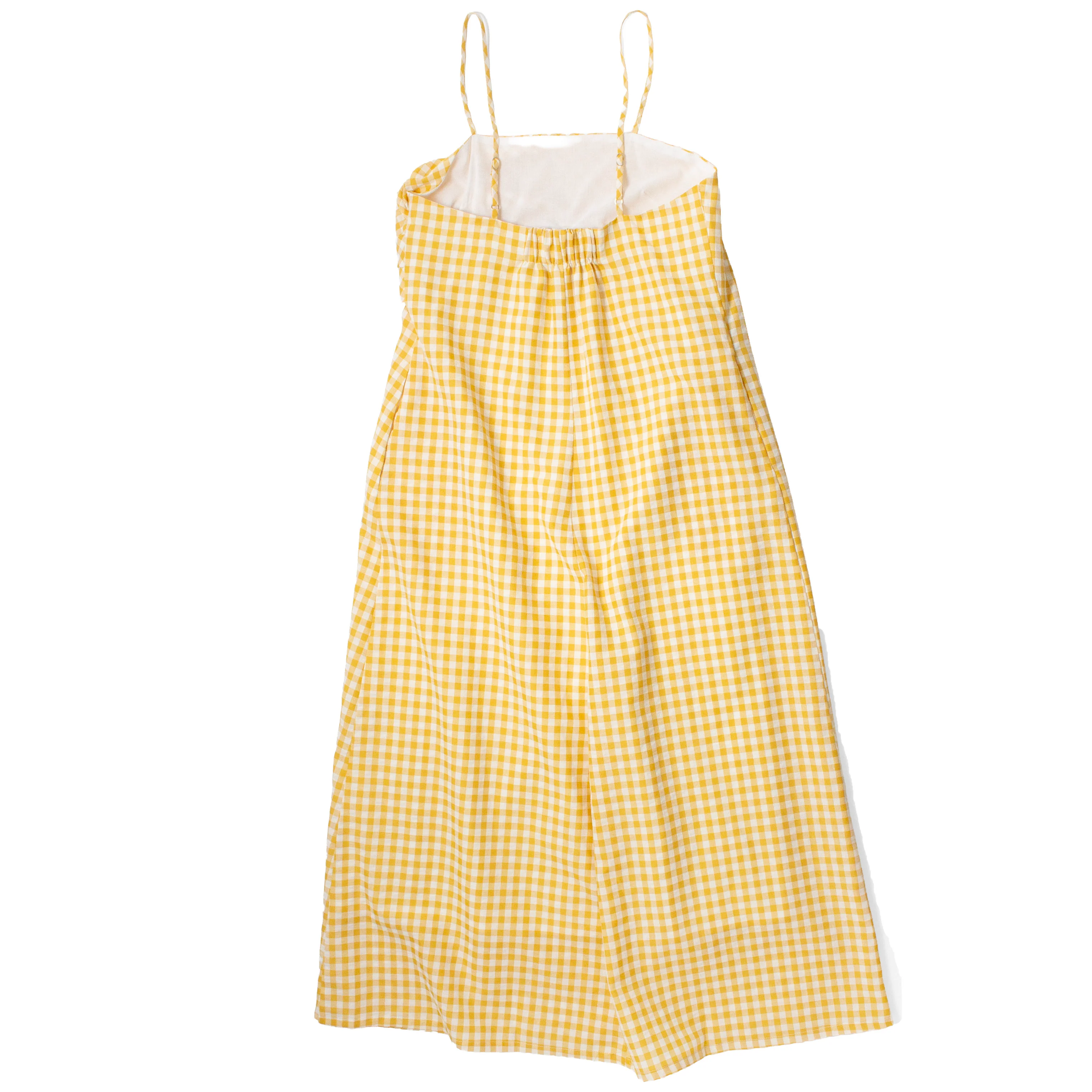 Proche Wave Draped Sheath Dress in Butter Yellow - Image 3