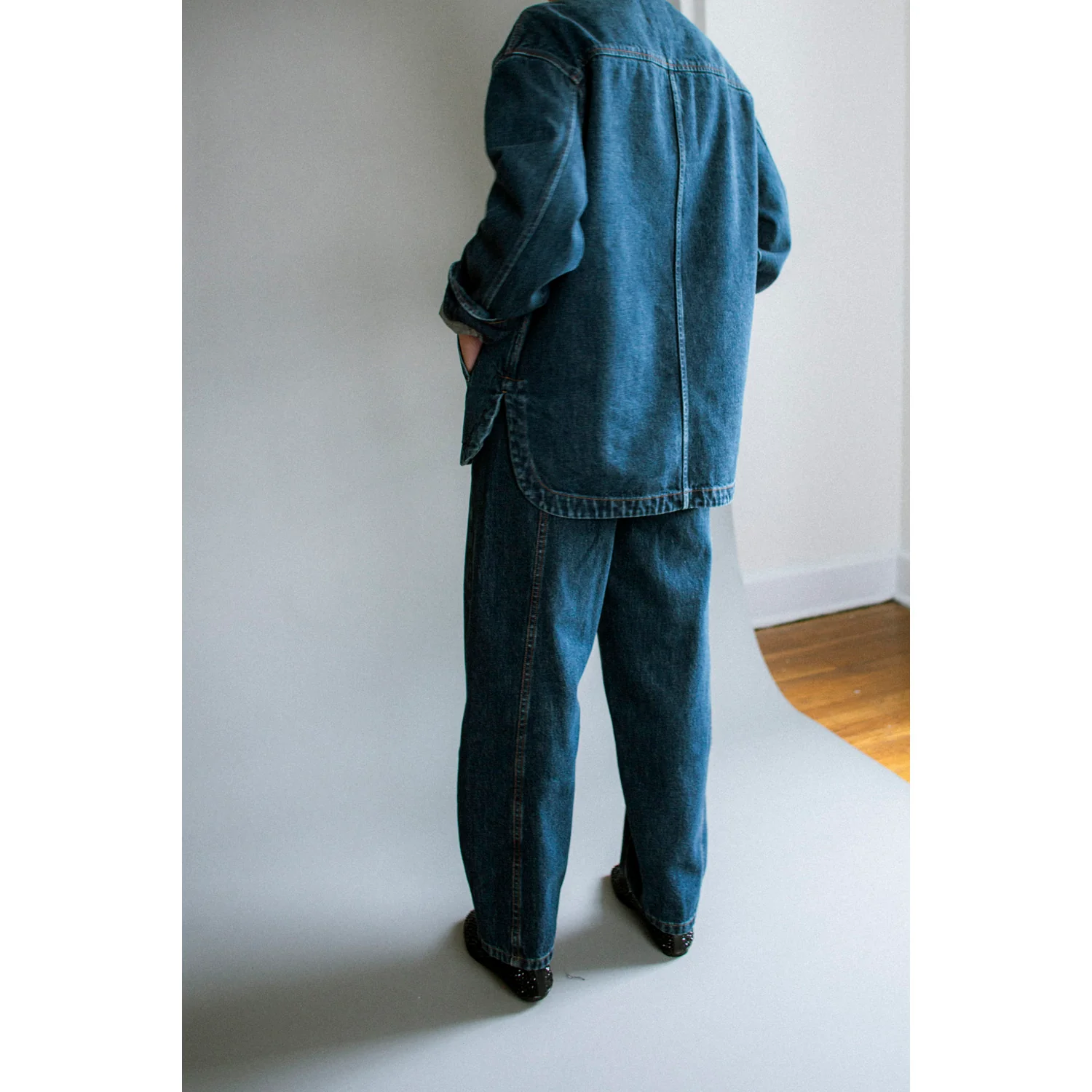 Rachel Comey Delaney Jacket in Muddy Indigo - Image 10