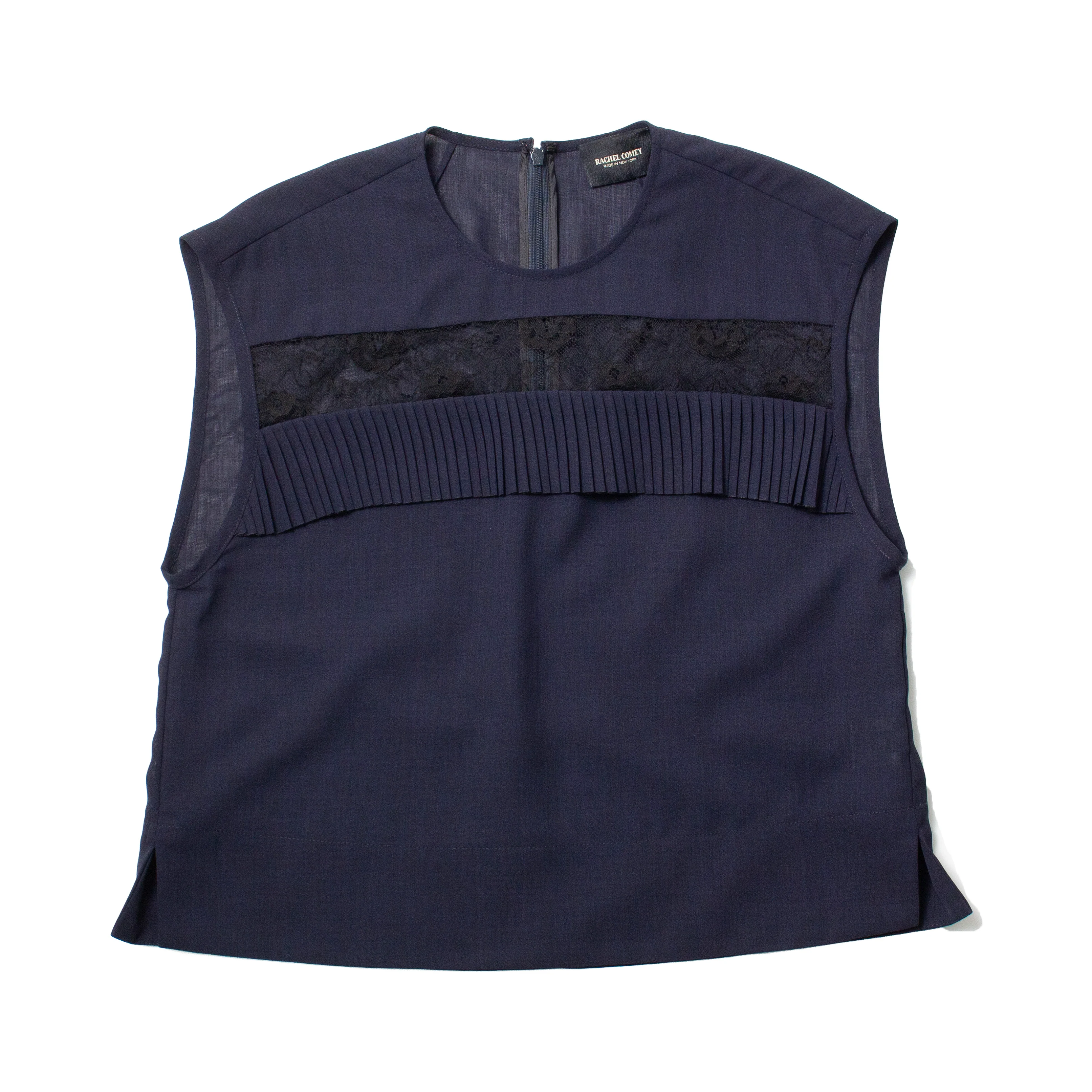 Rachel Comey Fuery Top in Navy - Image 2