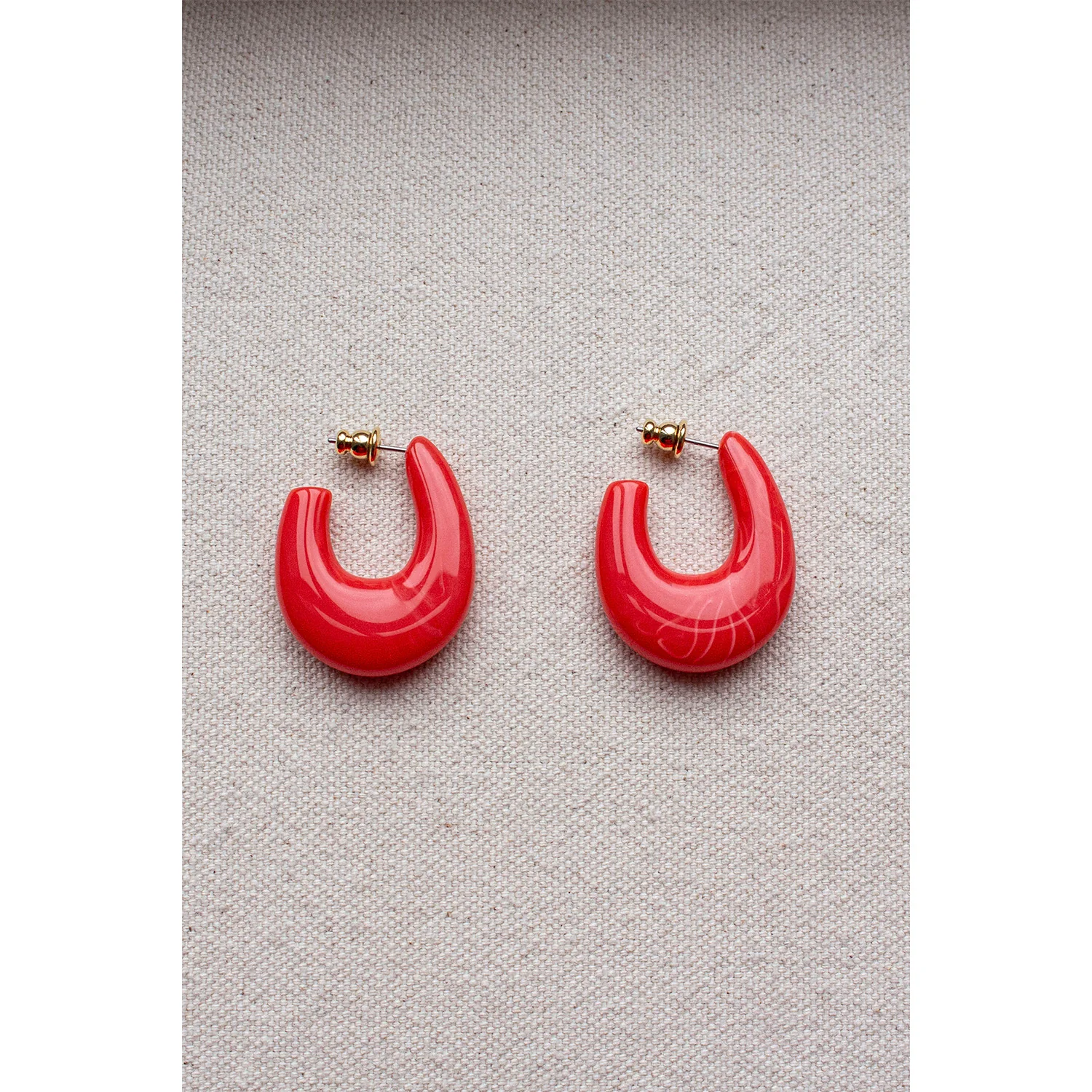 Rachel Comey Isle Earring in Coral Multi - Image 2