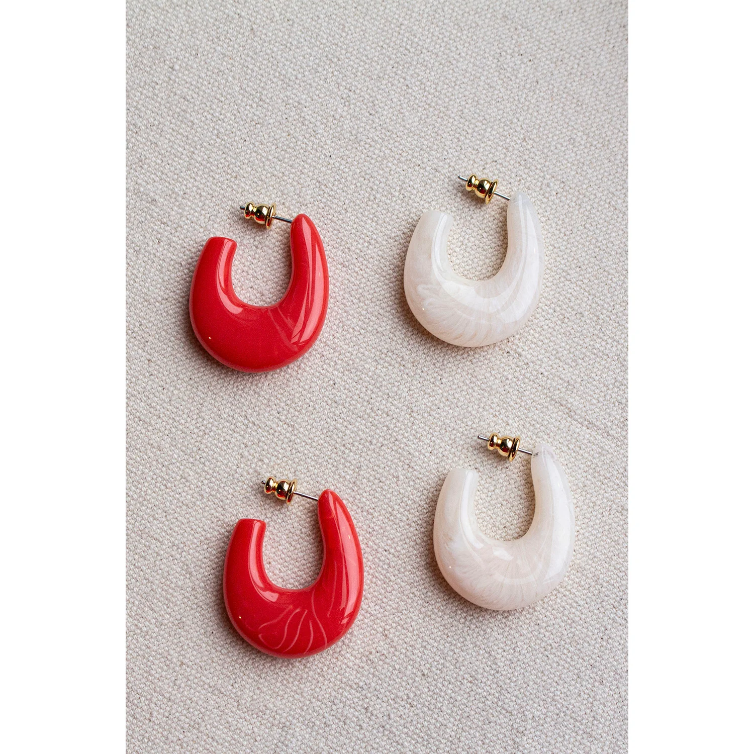 Rachel Comey Isle Earrings in Ivory - Image 4