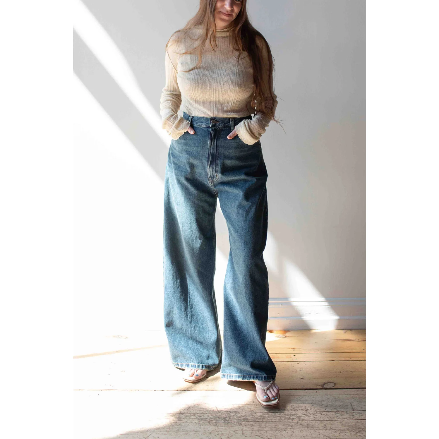 Rachel Comey Mae Pant in Aged Indigo - Image 4