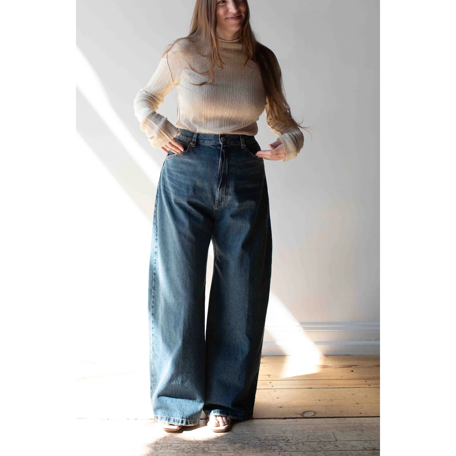 Rachel Comey Mae Pant in Aged Indigo - Image 5
