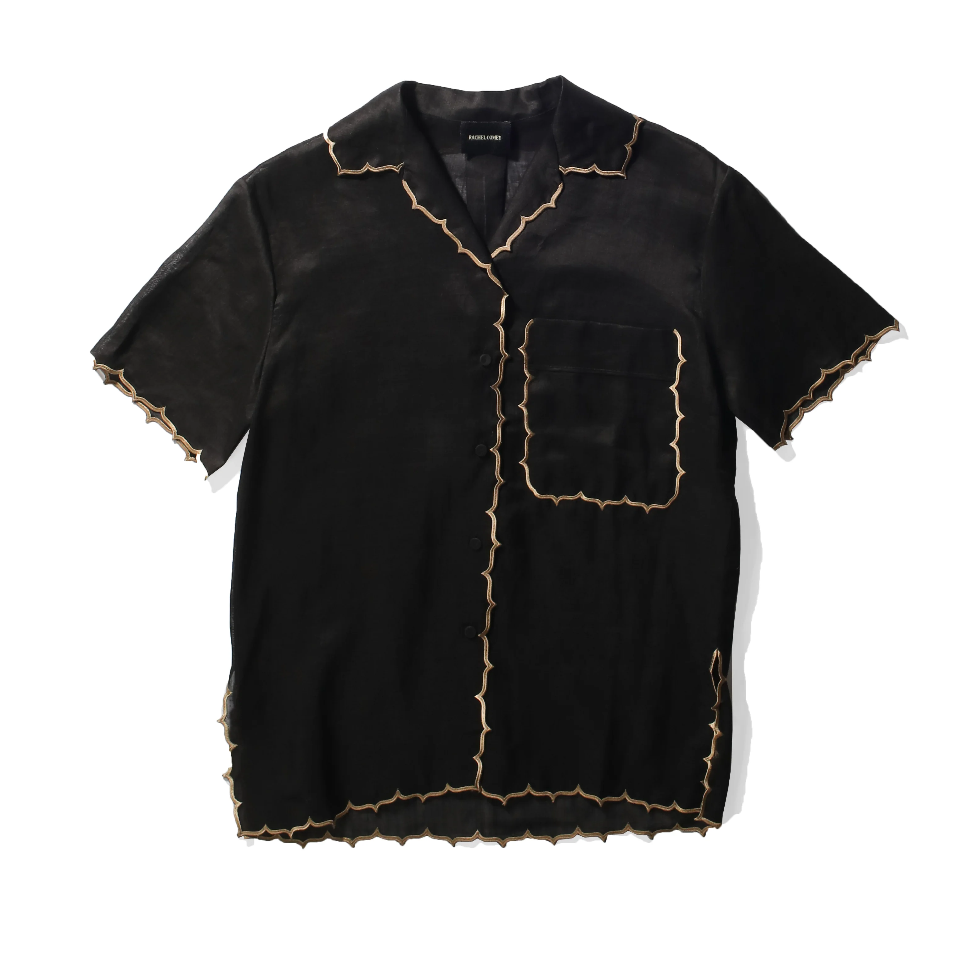 Rachel Comey Ross Top in Black - Image 2