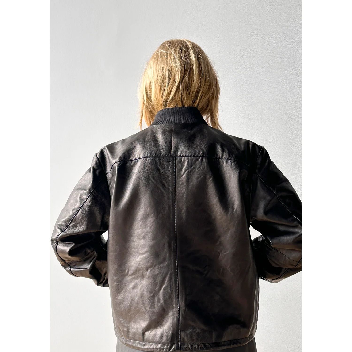 Rachel Comey Smoke Bomber in Black - Image 8