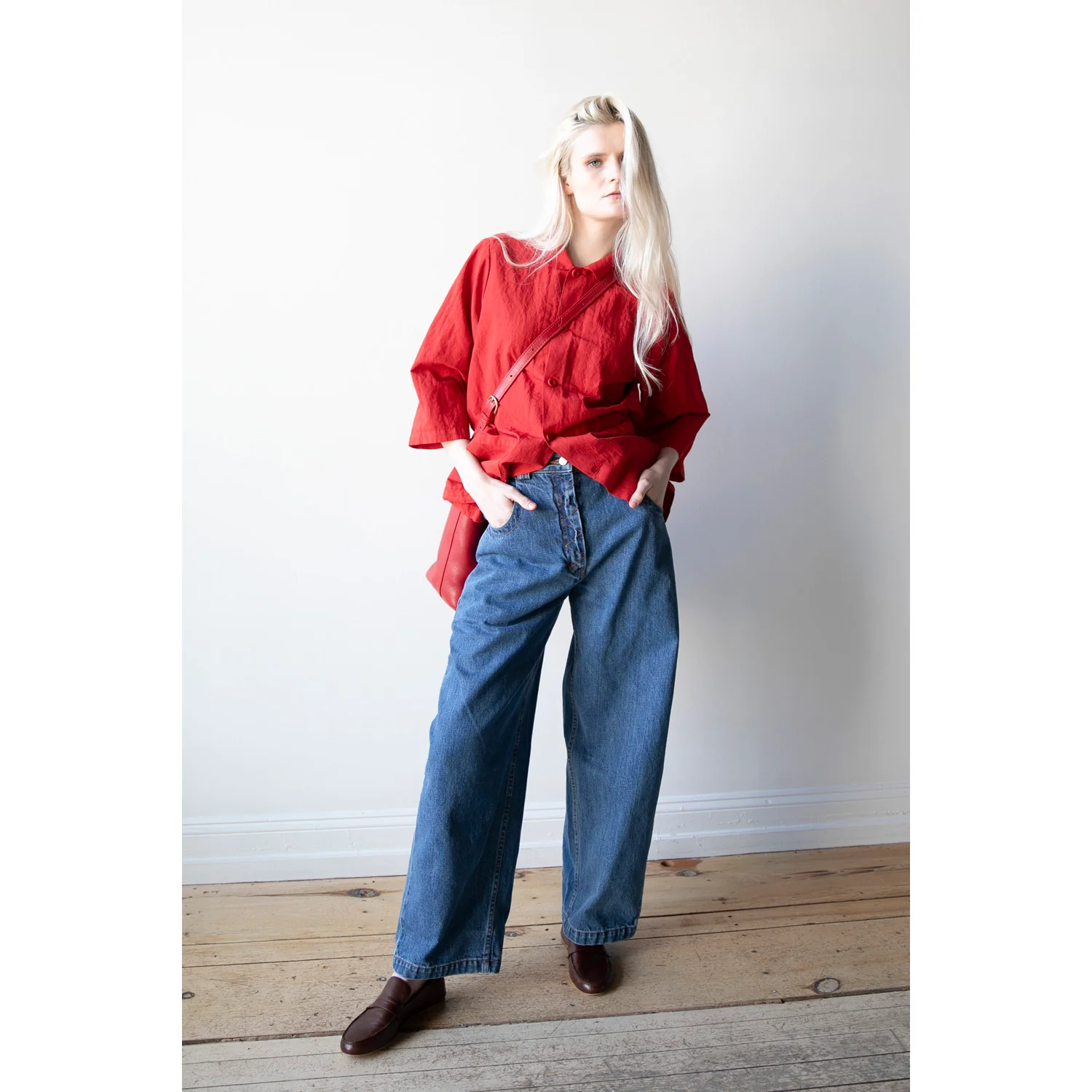 Rachel Comey Snap Pant in Cool Indigo - Image 6