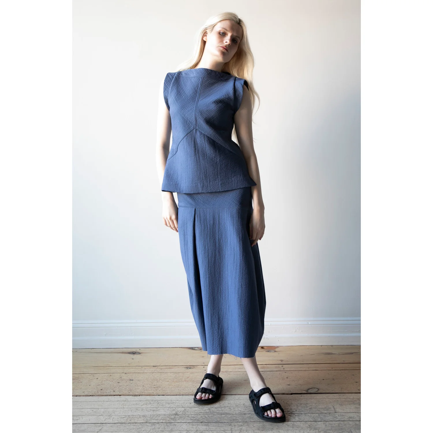 Rachel Comey Voila Skirt in Ocean - Image 4