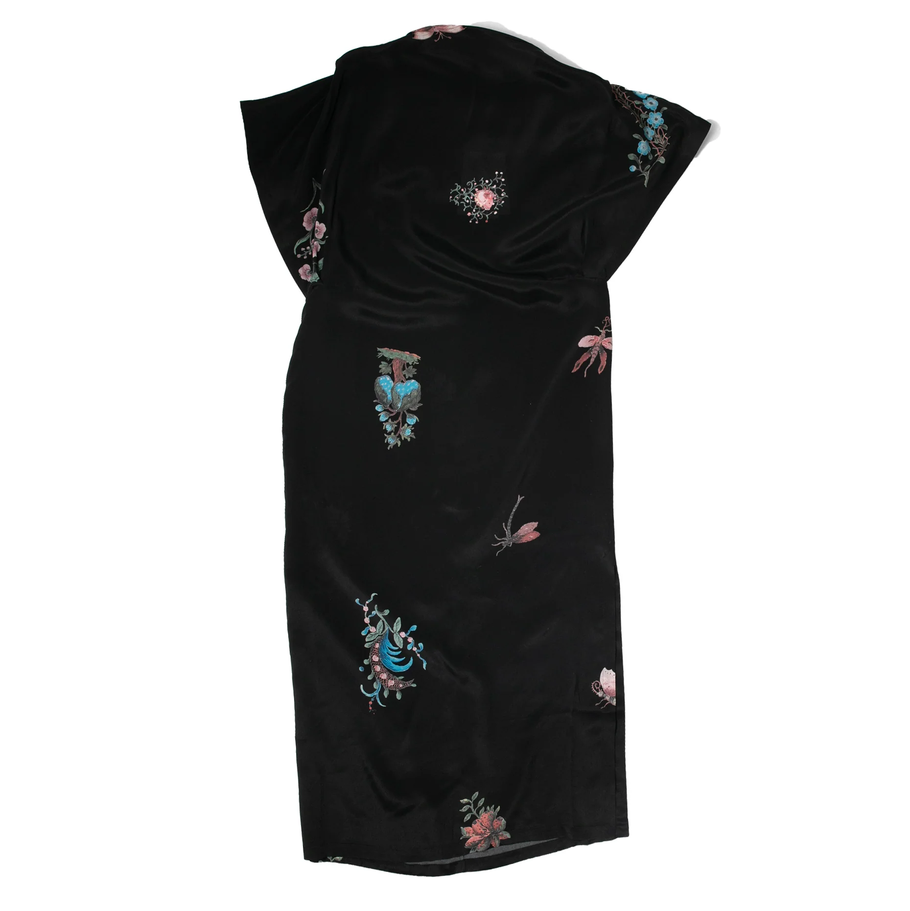 Rodebjer Amalfi Duchess Dress in Black Multi - Image 2