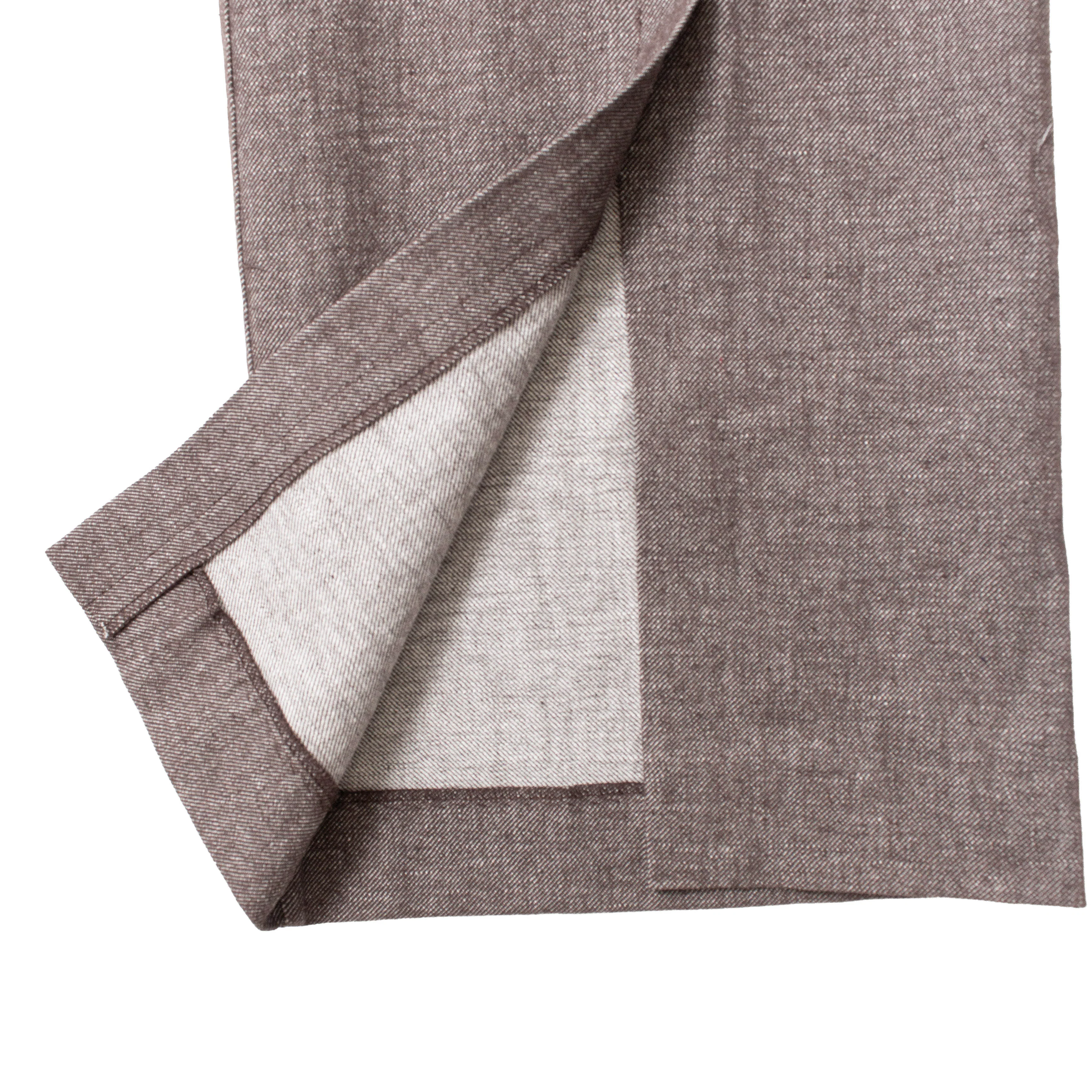 Rodebjer Rubin Lino Pants in Brown - Image 4
