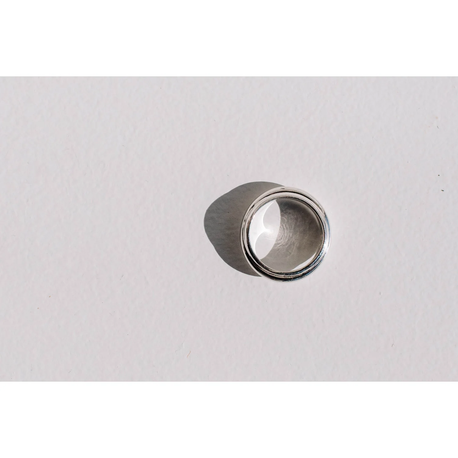 Sapir Bachar Discus Ring in Sterling Silver - Image 3