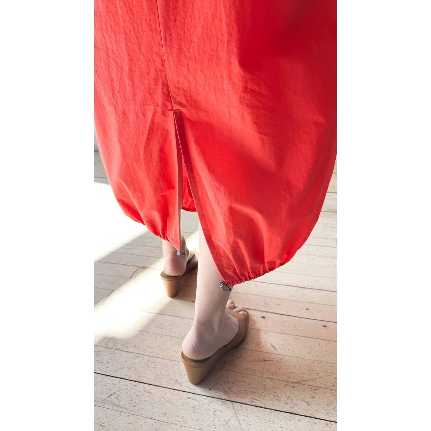 Sayaka Davis Balloon Tank Dress in Vermilion - Image 8