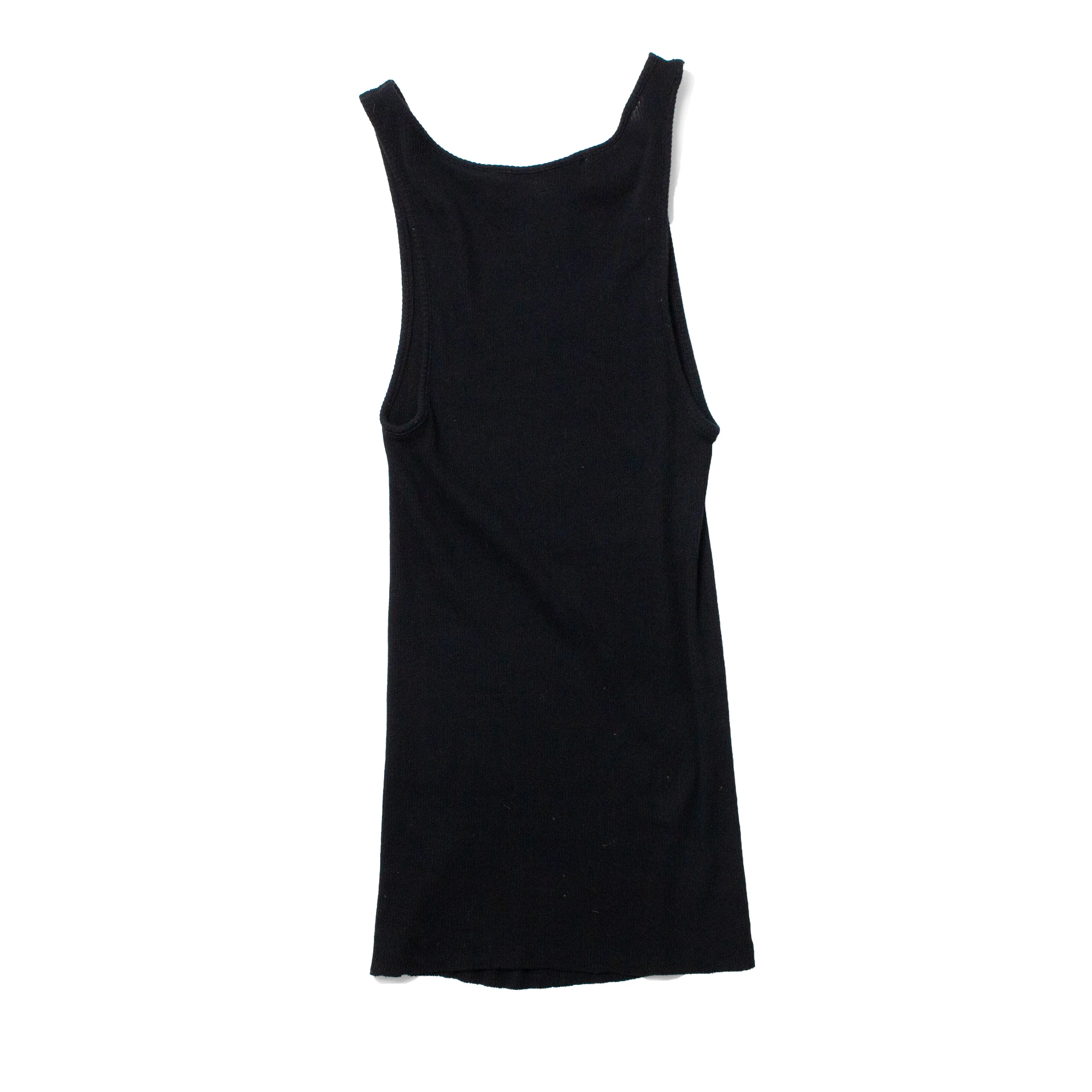 Sayaka Davis Rib Tank in Black - Image 3