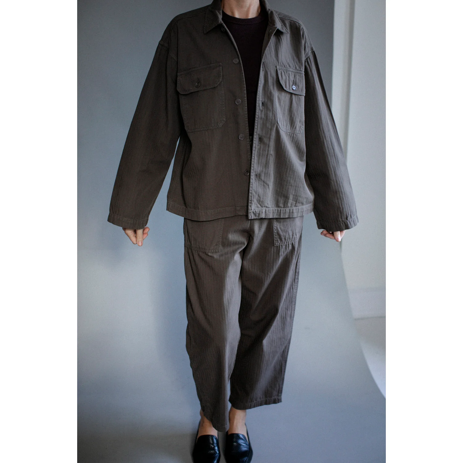 Shaina Mote Painter Pant in Ermine - Image 9