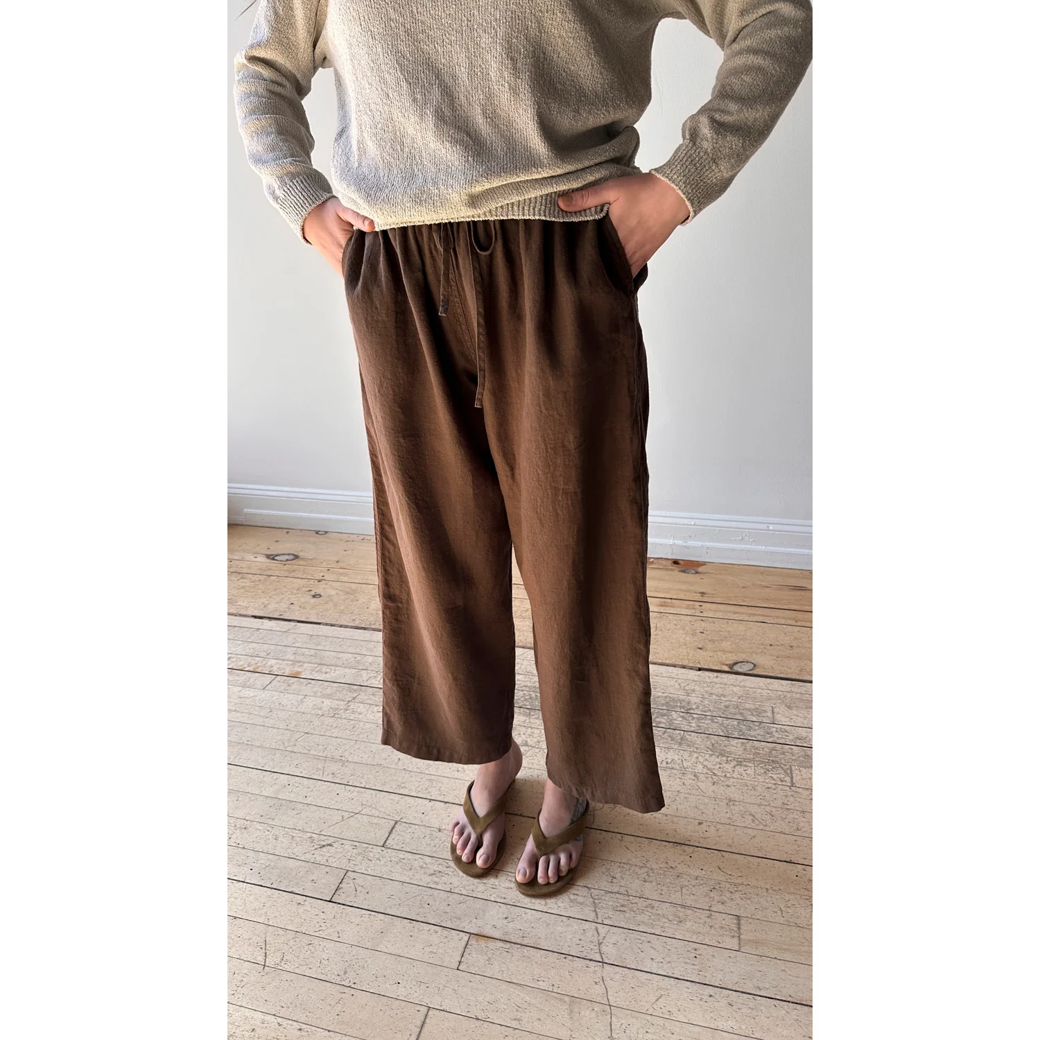 Shaina Mote Ignacio Trouser in Chocolate - Image 7
