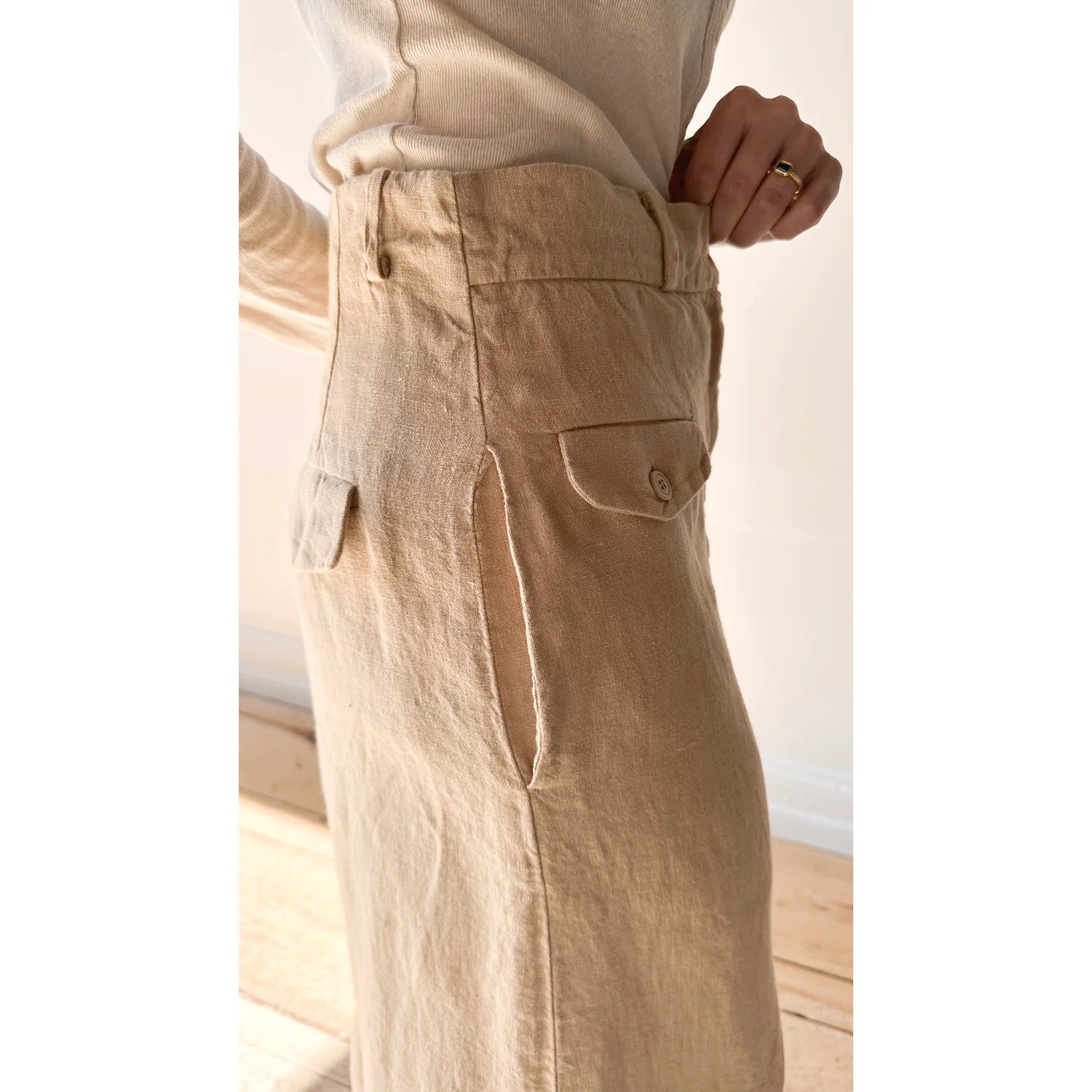 Shaina Mote Lantern Trouser in Dune - Image 6