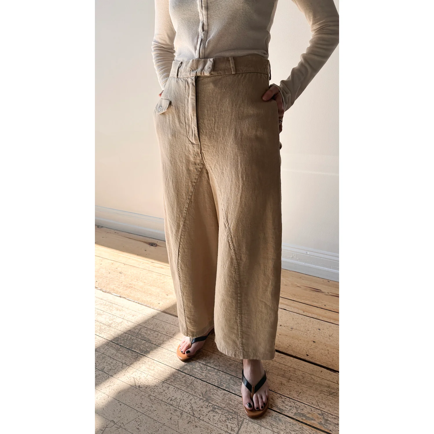 Shaina Mote Lantern Trouser in Dune - Image 7