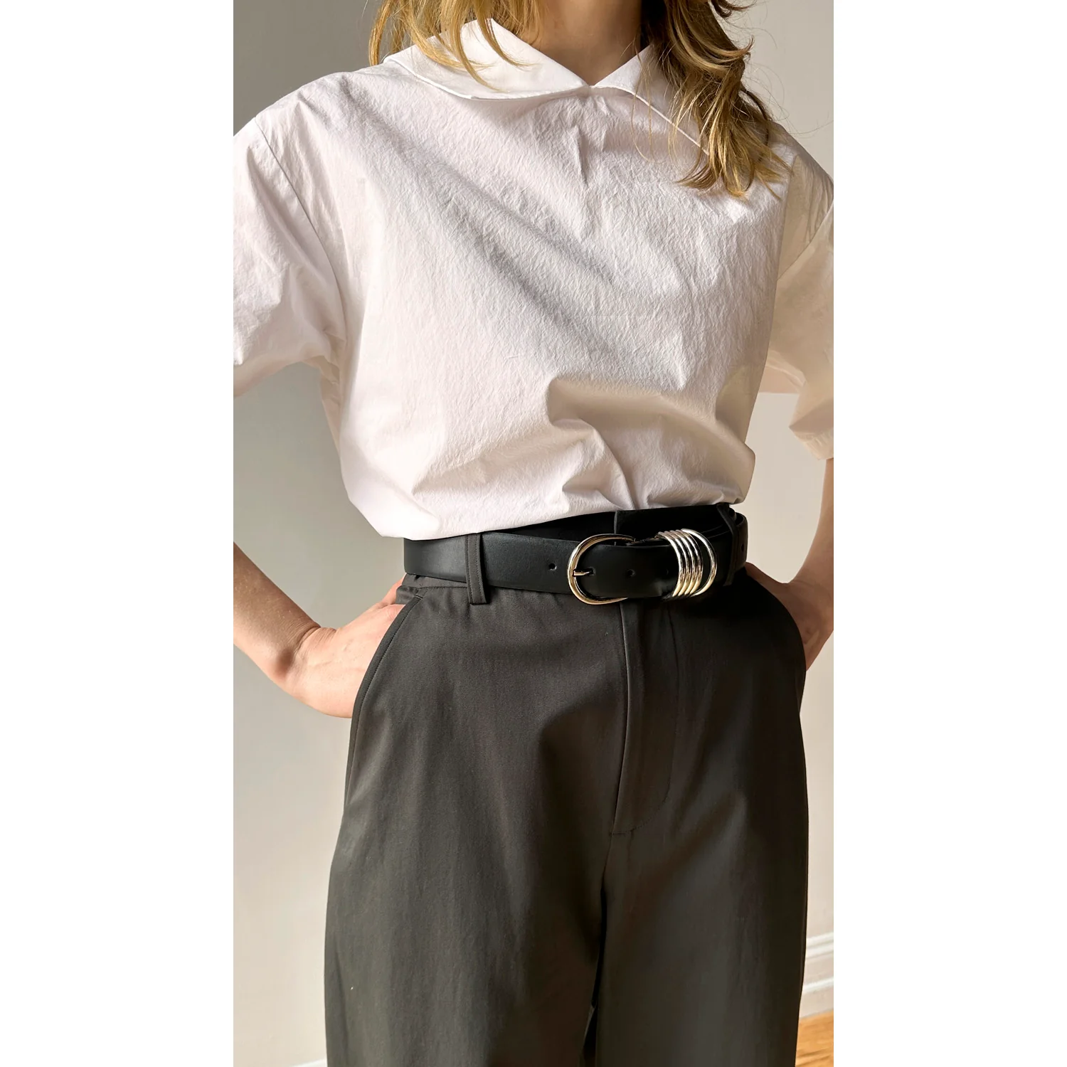 Shaina Mote Loops Belt in Onyx - Image 4