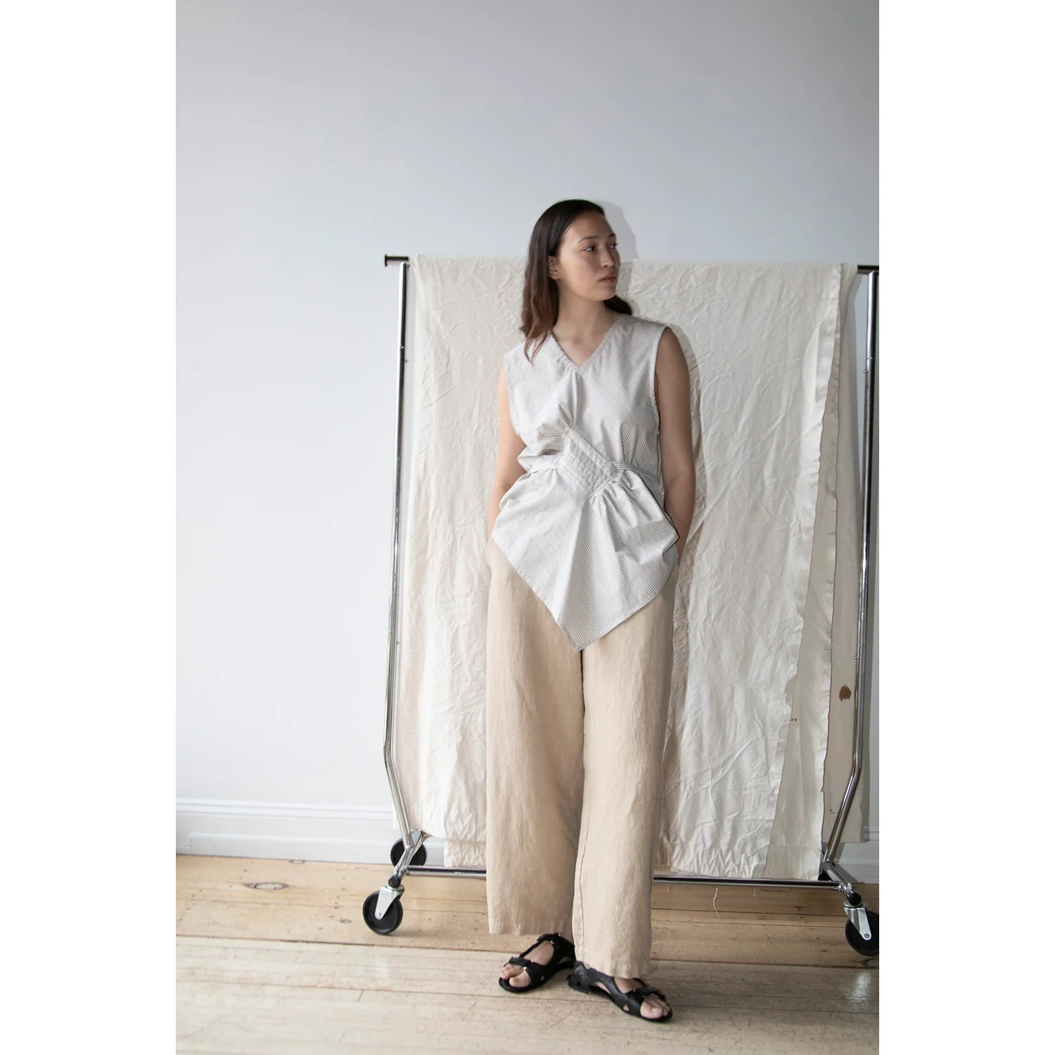 Shaina Mote Paradis Trouser in Dune - Image 5