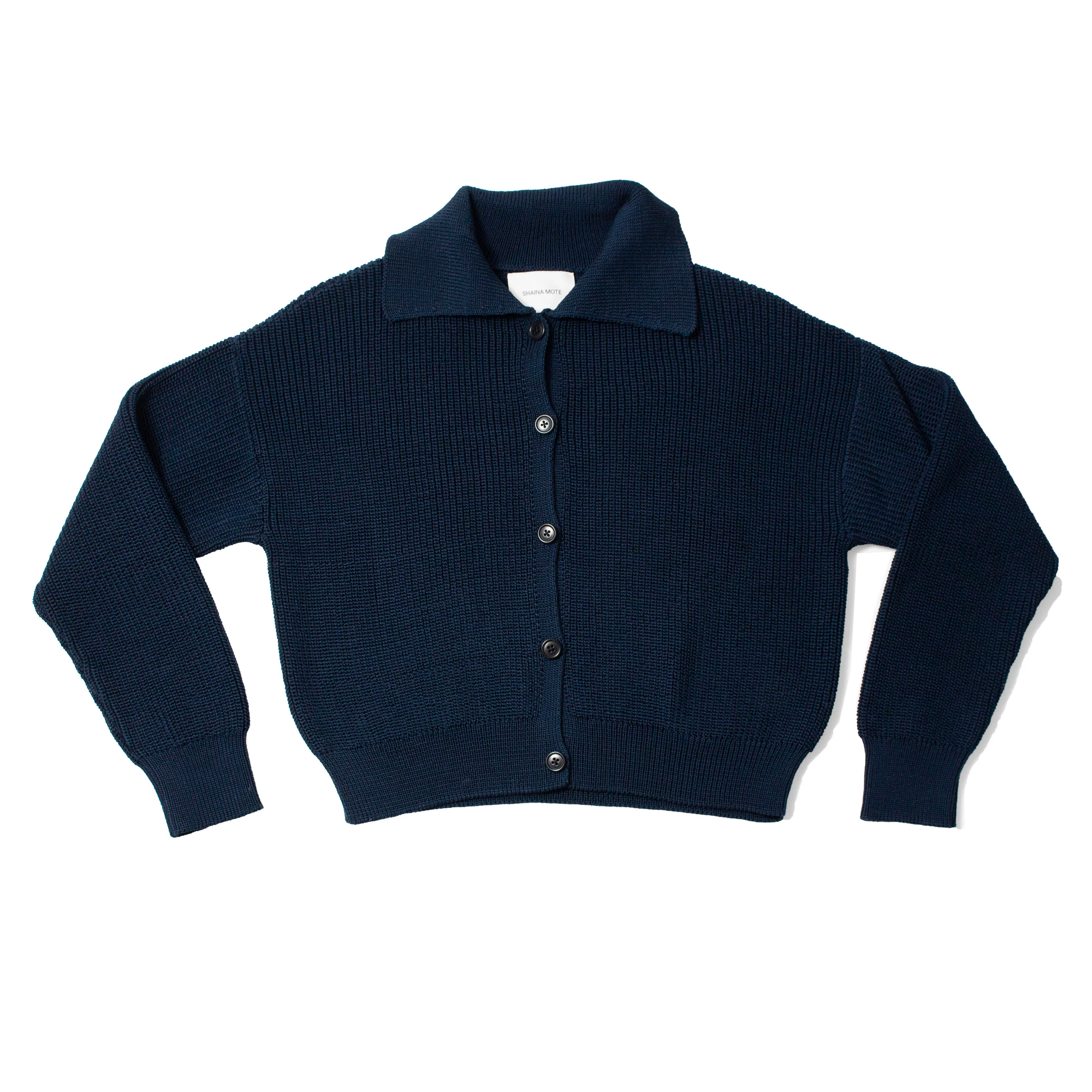 Shaina Mote Saatchi Cardigan in Navy - Image 2