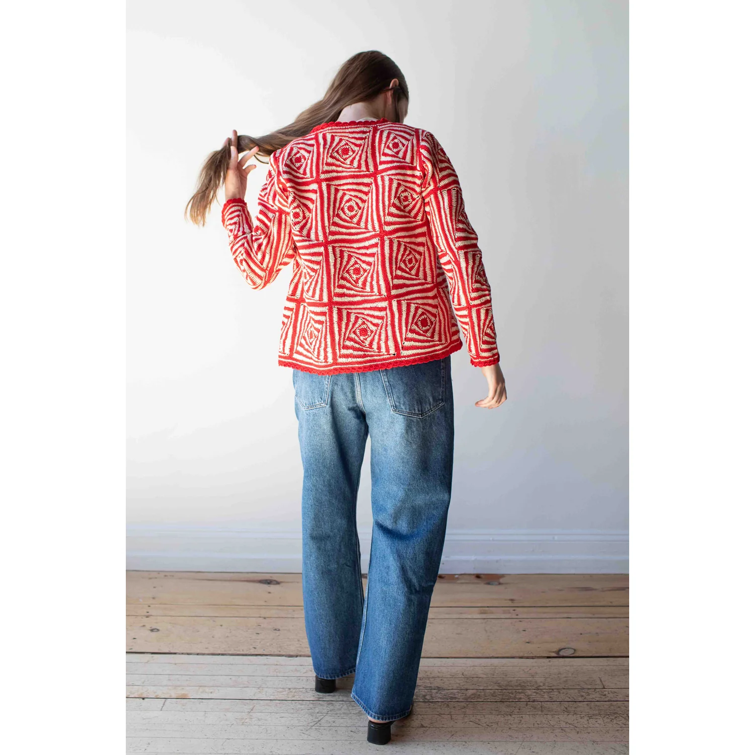 Studio Nicholson Denjo Jean in Worn Wash Indigo - Image 6