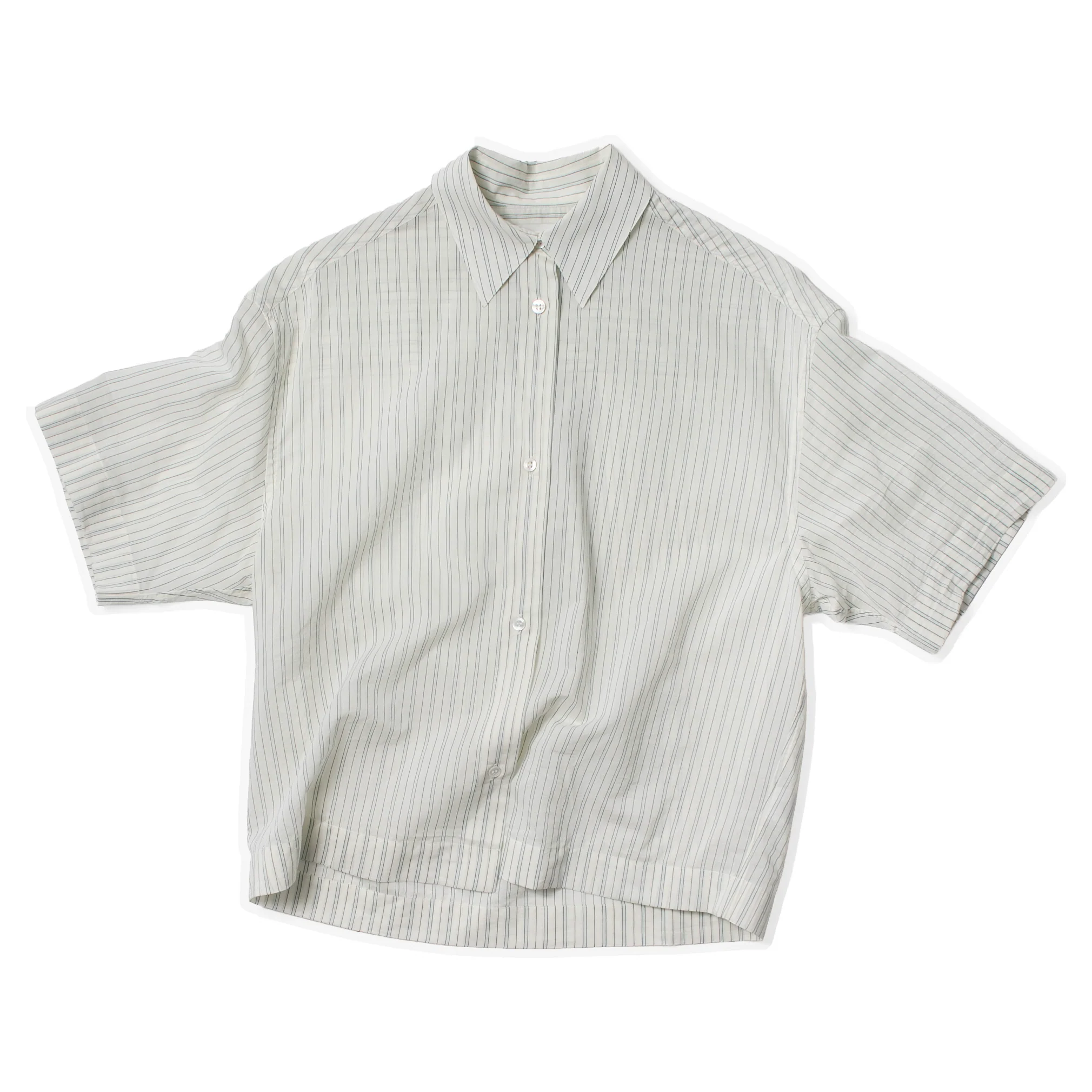 Studio Nicholson Merle Shirt in Parchment