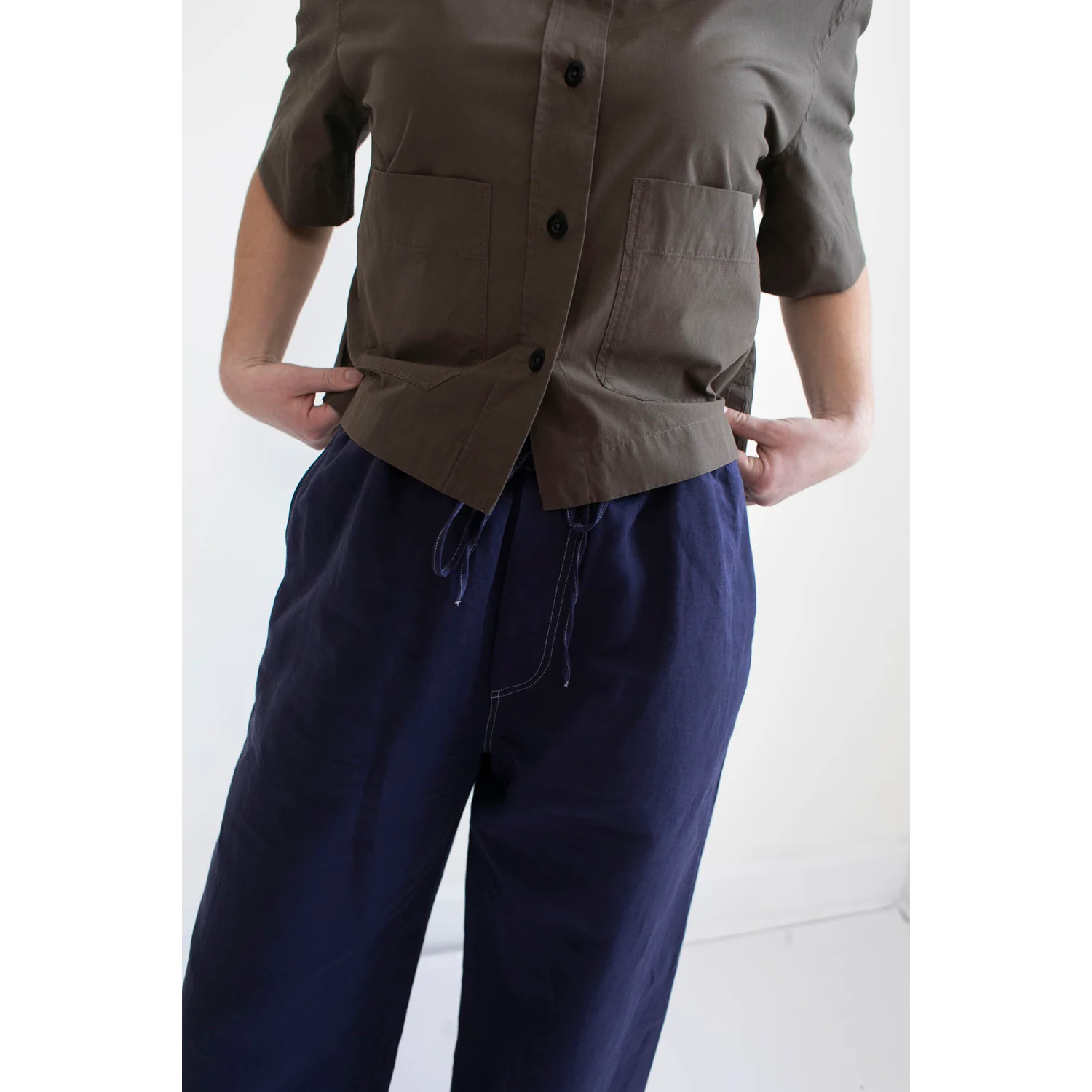 Studio Nicholson Sonny Pant in Indigo - Image 13
