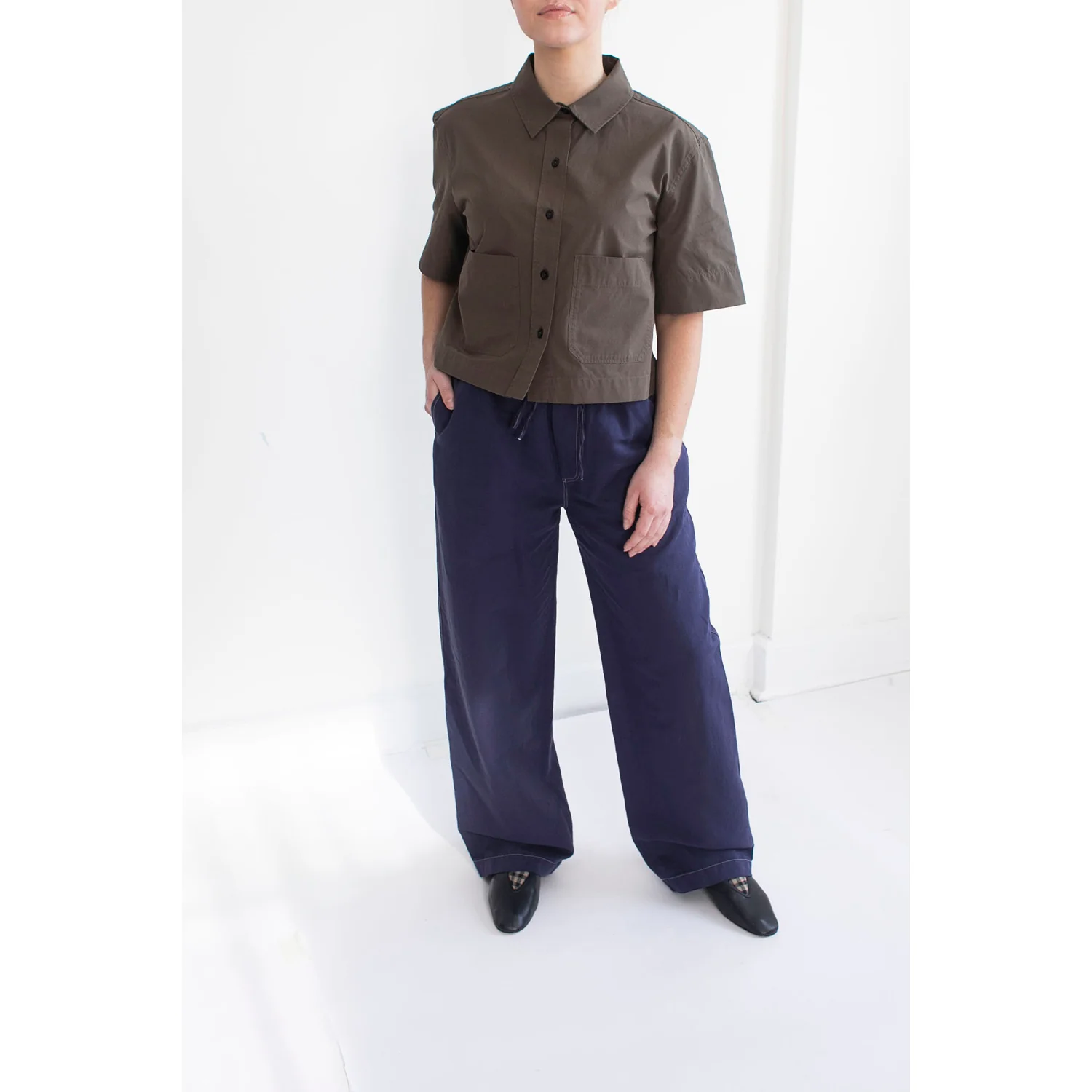 Studio Nicholson Sonny Pant in Indigo - Image 8